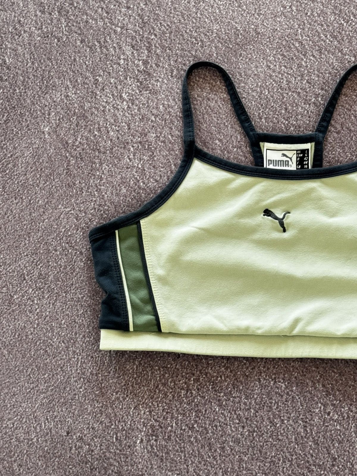 Puma Vintage Puma 00s Aesthetic Unique Crop Top Size L / US 10 / IT 46 - 3 Thumbnail