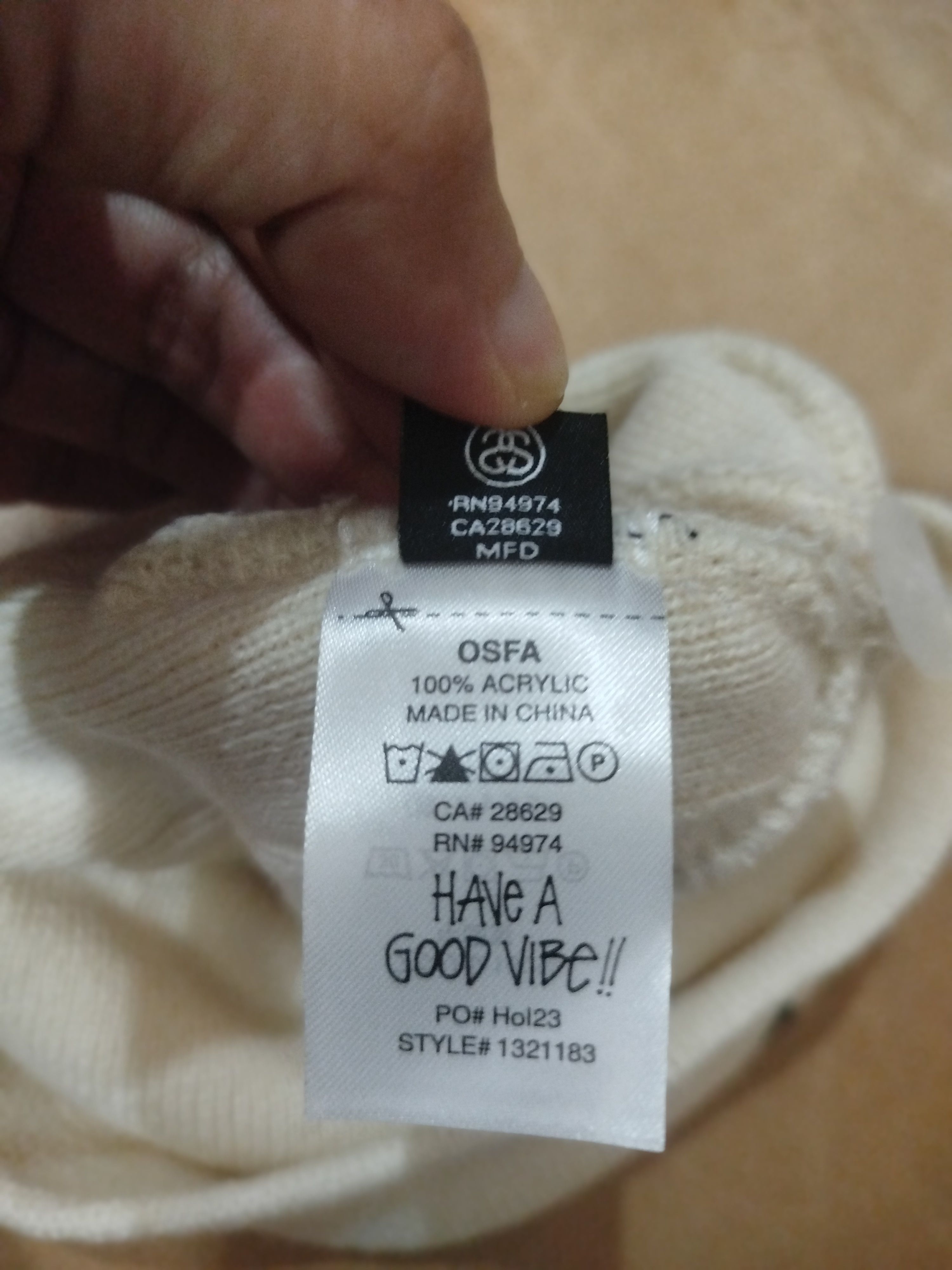Stussy STUSSY Workgear Print Skullcap Size ONE SIZE - 5 Thumbnail