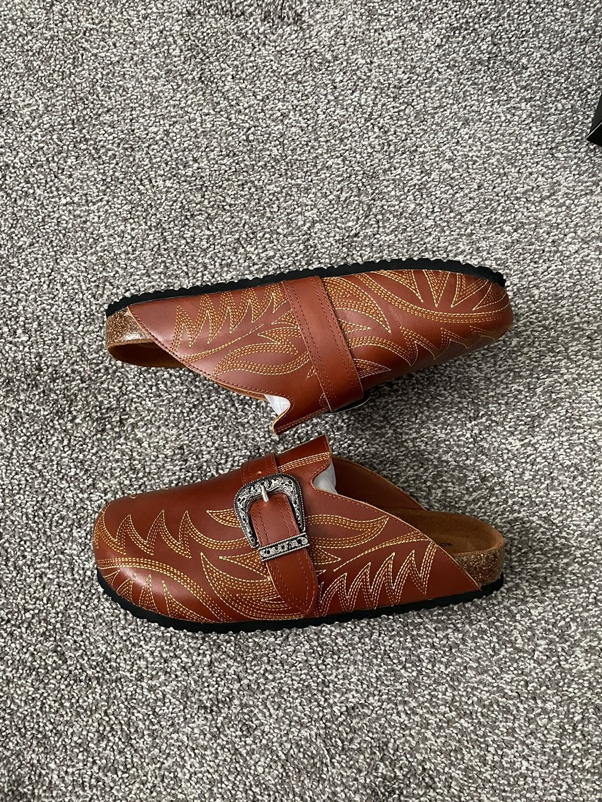 ROSE IN GOOD FAITH Cowboy Mules (6m) Size US 6 / EU 39 - 3 Thumbnail