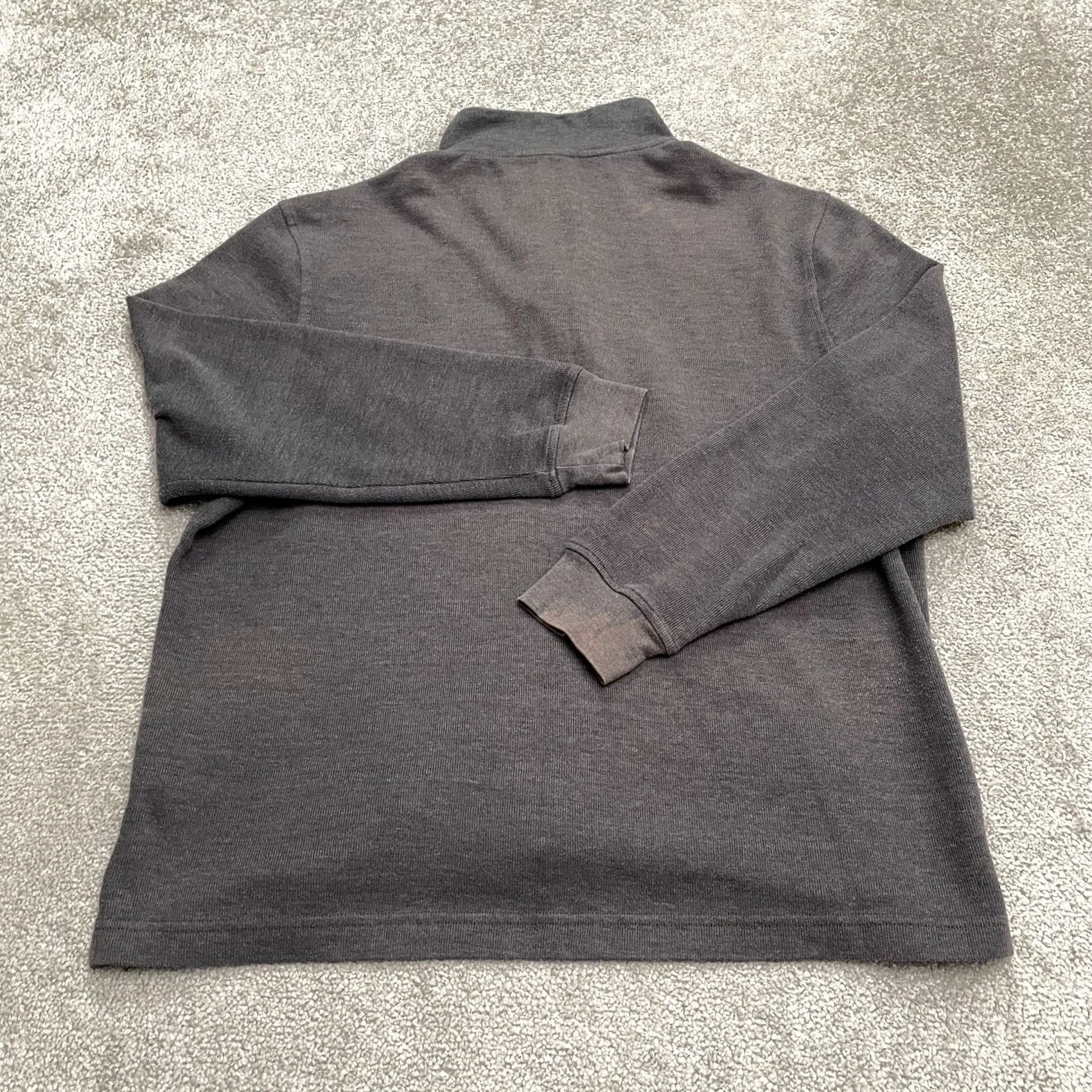 Club Room Club Room Mens XL Gray Cotton Blend 1/4 Zip Pullover Sweatshirt Casual Outdoor Size US XL / EU 56 / 4 - 2 Thumbnail