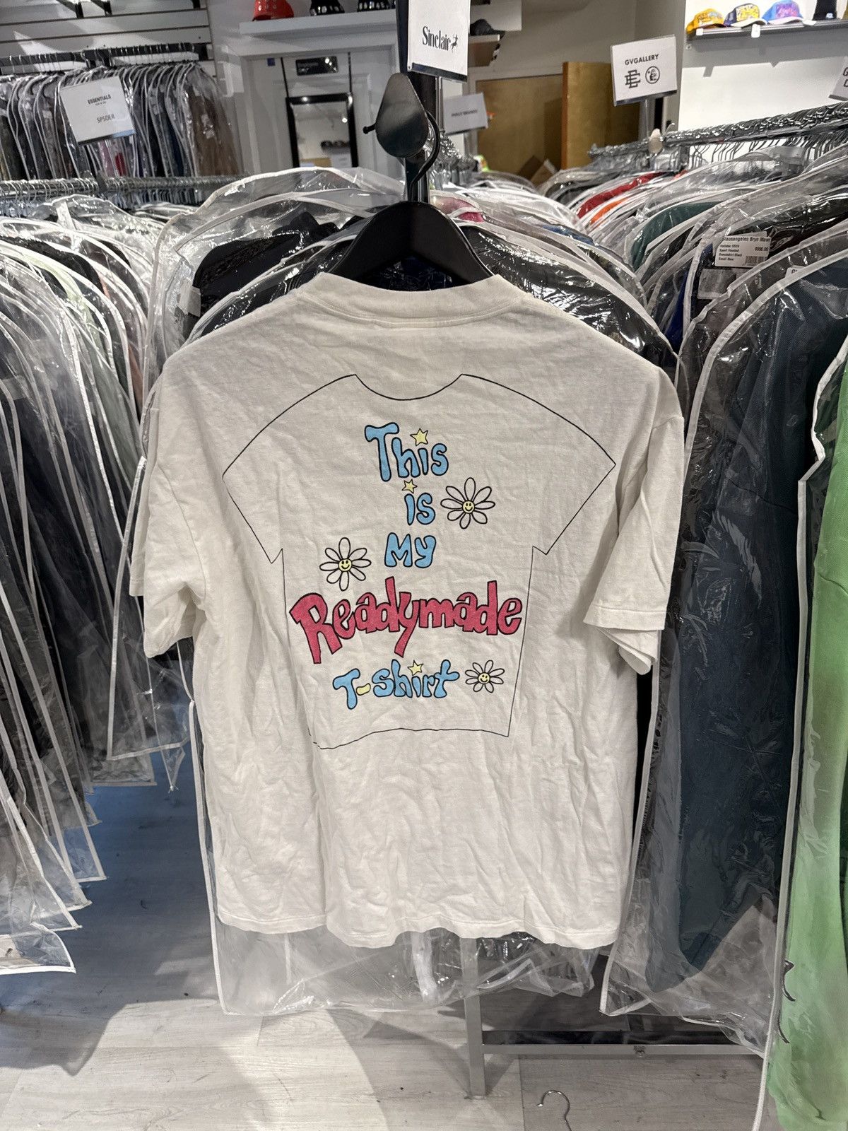 READYMADE Readymade Graphic Shirt White Size US M / EU 48-50 / 2 - 2 Thumbnail