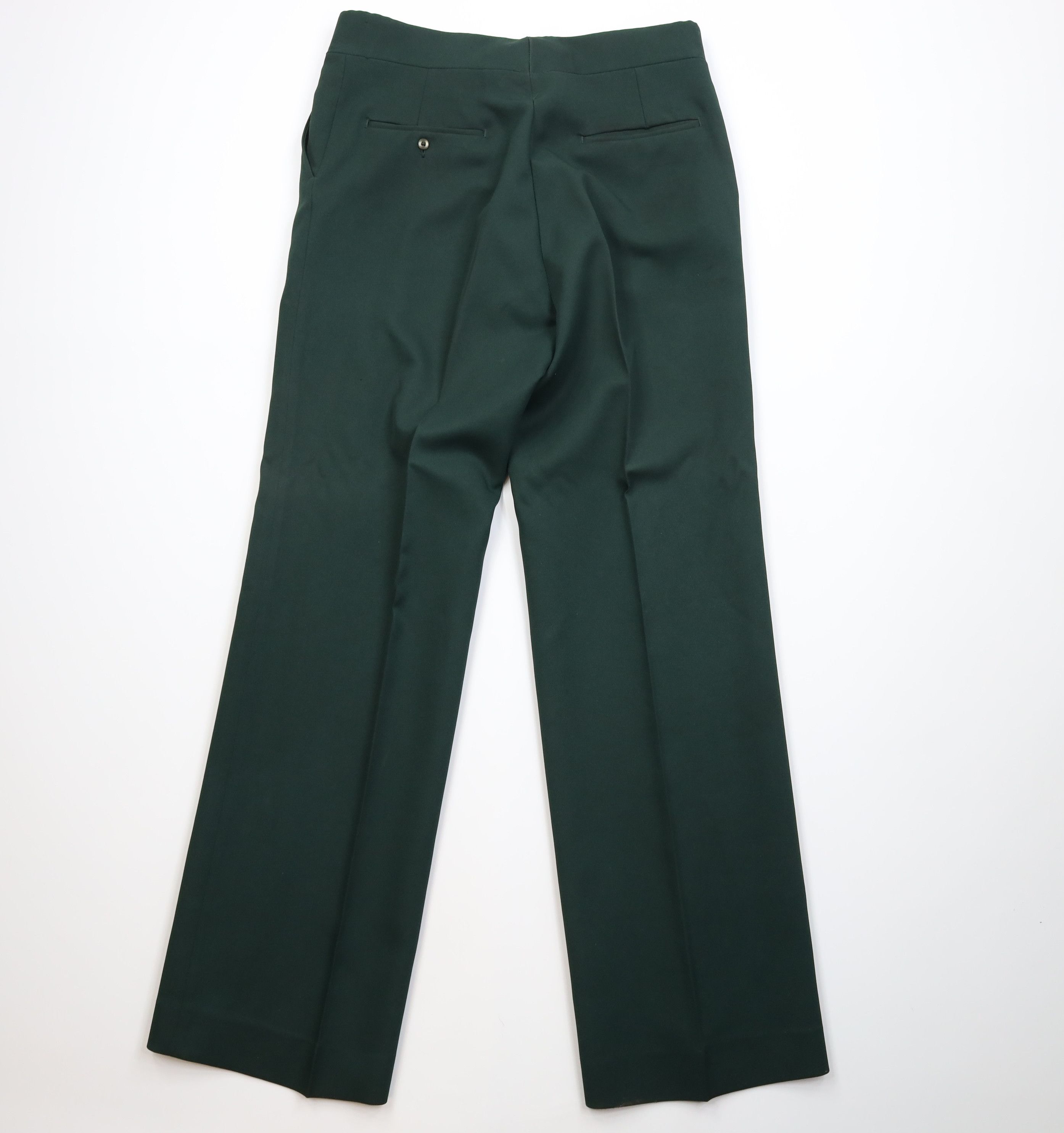 Vintage Vintage 70s Streetwear Bell Bottoms Chino Pants Green USA Size US 34 / EU 50 - 12 Thumbnail