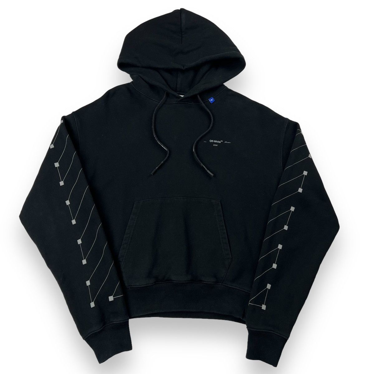 Off-White Off-White Backbone Arrows Black Hoodie Size US M / EU 48-50 / 2 - 2 Thumbnail