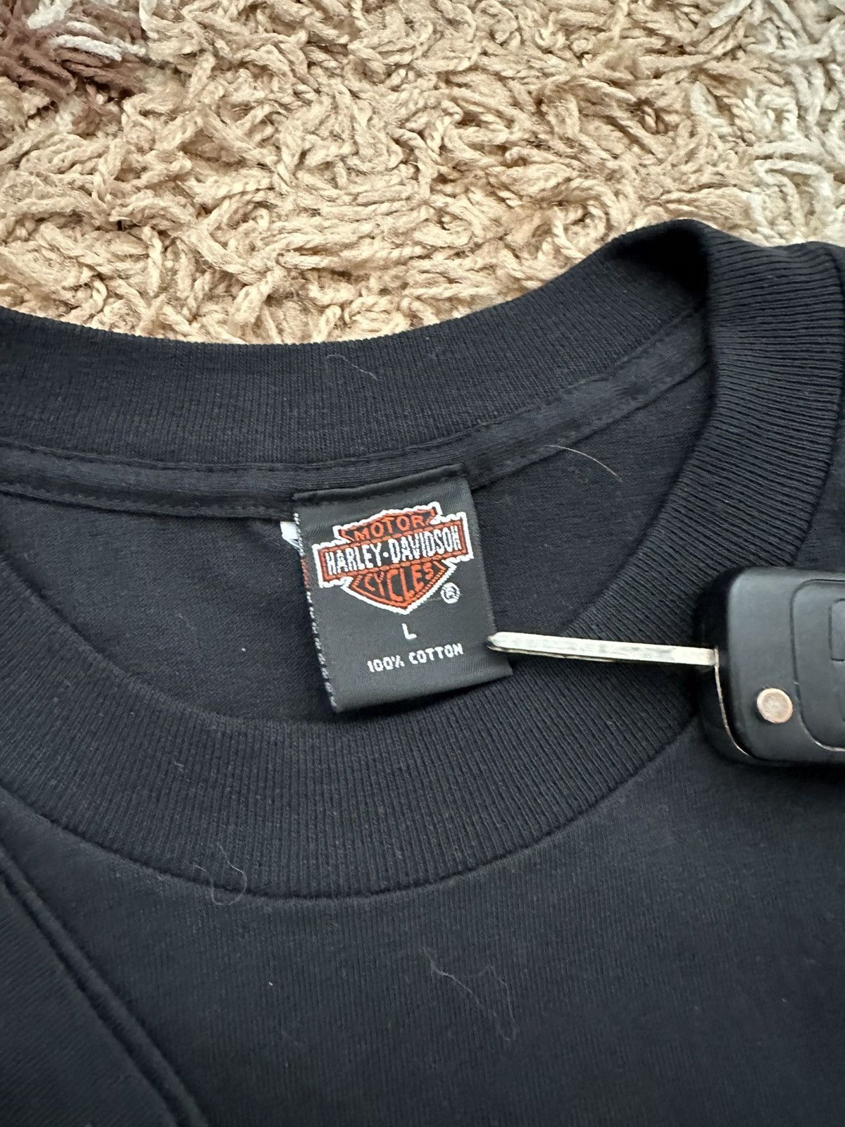 Harley Davidson × Vintage 🔥VINTAGE HARLEY DAVIDSON 3D EMBLEM AMERICAN LEGEND T-SHIRT🔥 Size US L / EU 52-54 / 3 - 4 Thumbnail