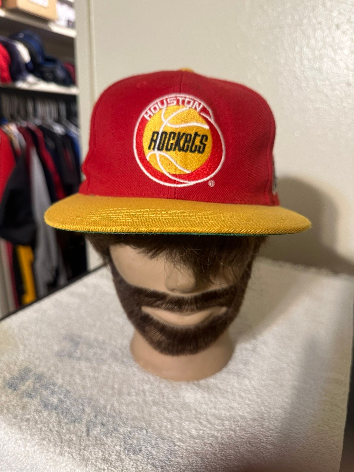 Vintage Vintage NBA Houston Rockets “rattle snake” hat 90s Size ONE SIZE - 1 Preview