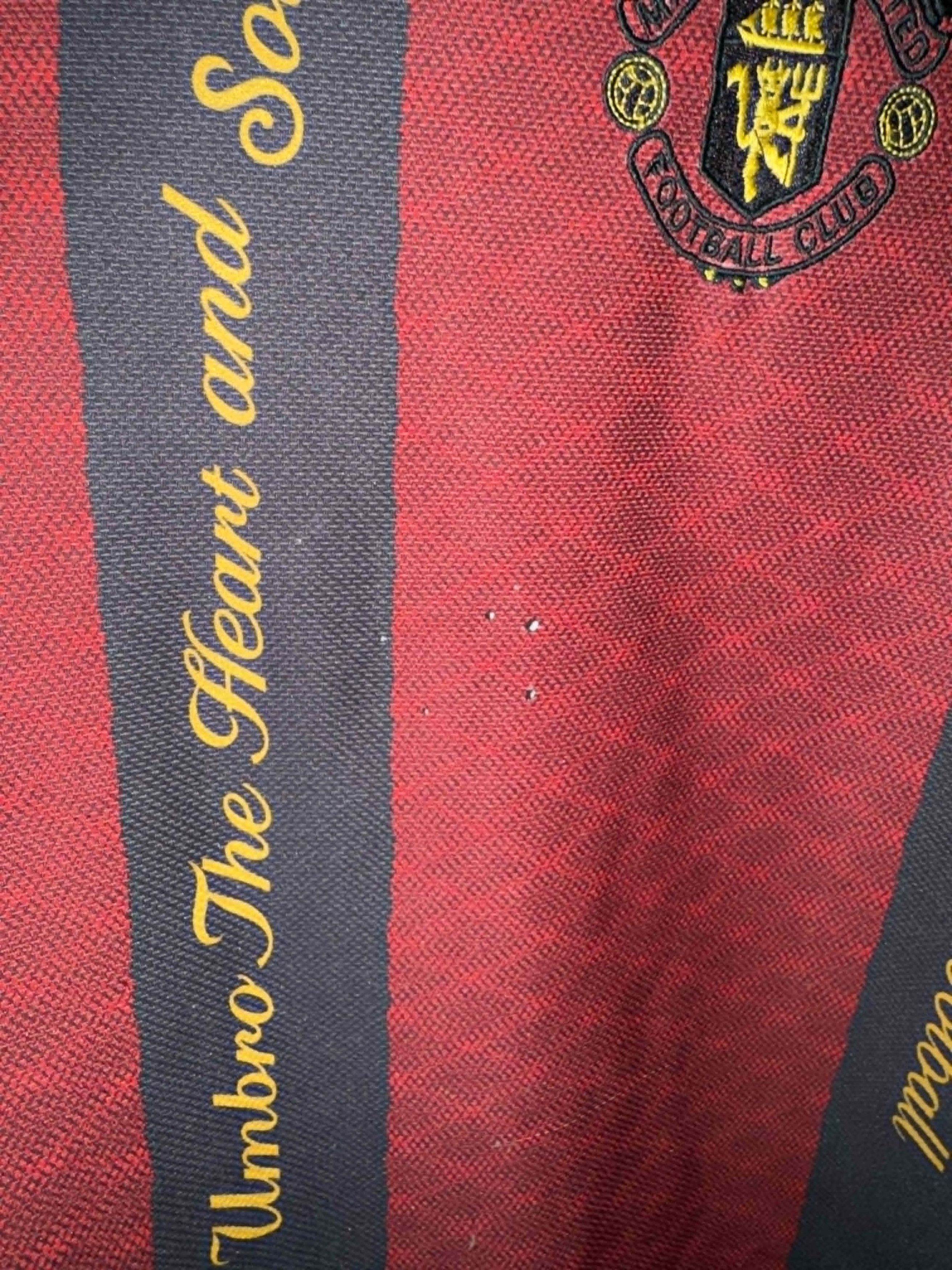 Umbro Manchester United 1994/96 Vintage Training Shirt UMBRO Size US L / EU 52-54 / 3 - 6 Thumbnail