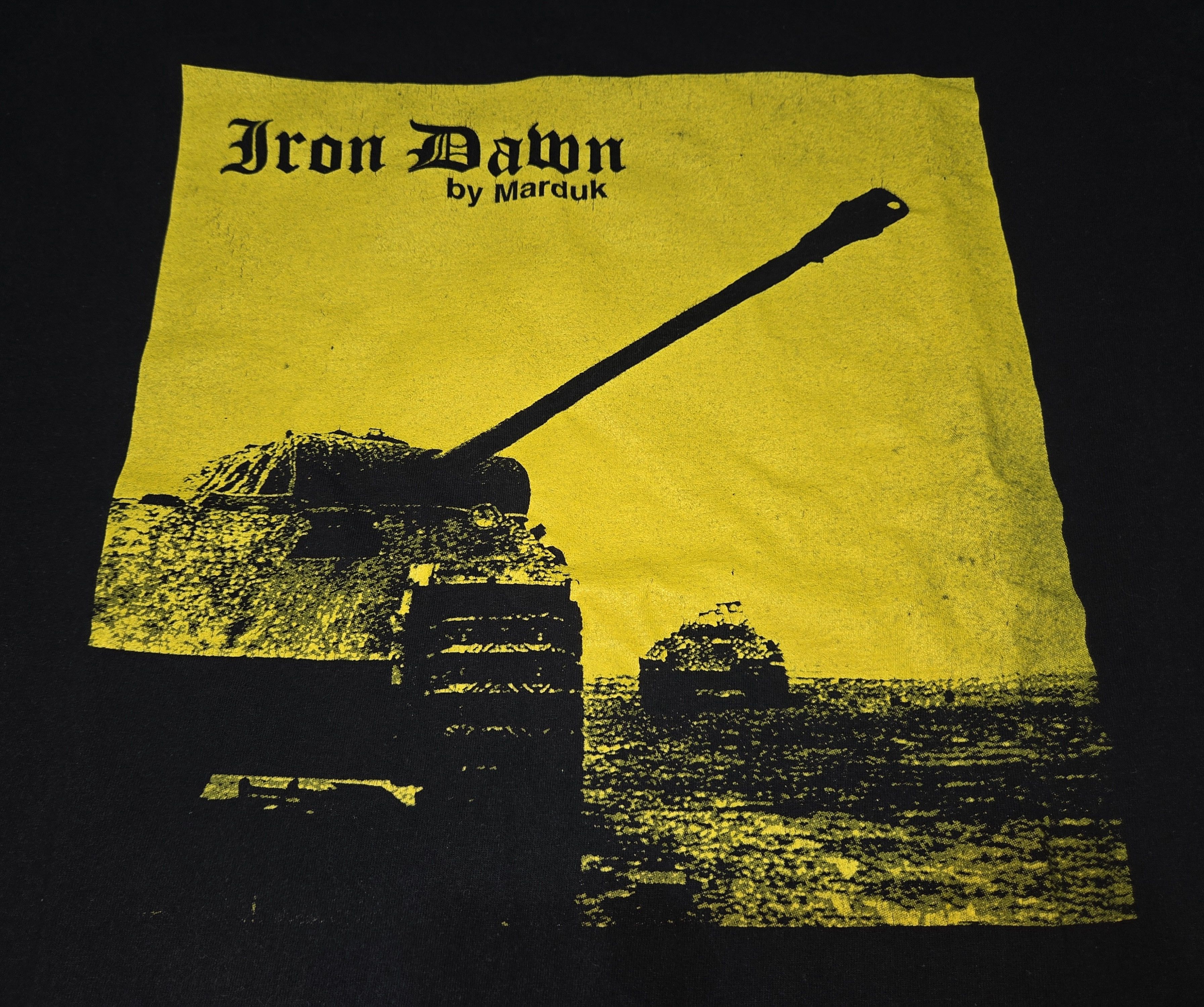 Band Tees × Vintage Vintage Black Metal Band Marduk Iron Dawn Album Promo Shirt Size US L / EU 52-54 / 3 - 5 Thumbnail