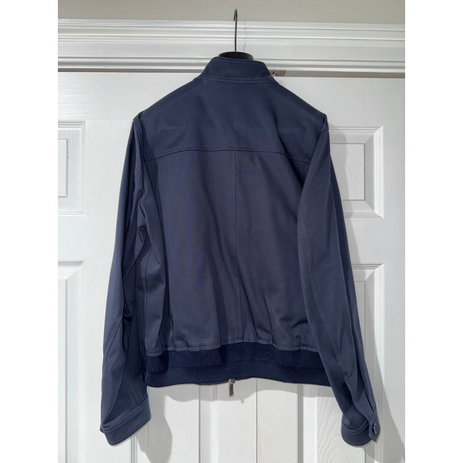 Dior Dior Air Logo Zip Up Double Zipper Woven Moto Jacket Coat 48 Size US M / EU 48-50 / 2 - 9 Thumbnail