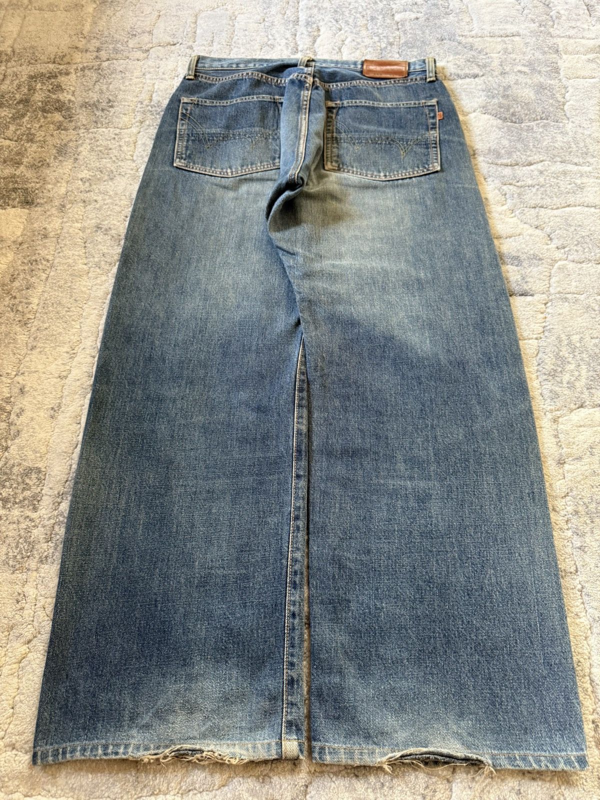 Edwin Edwin 505 Rare OG Type 1 Selvedge Baggy Jeans Size US 32 / EU 48 - 2 Thumbnail