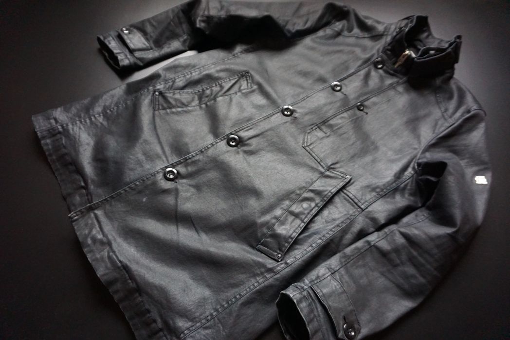 Garber denim outlet trench