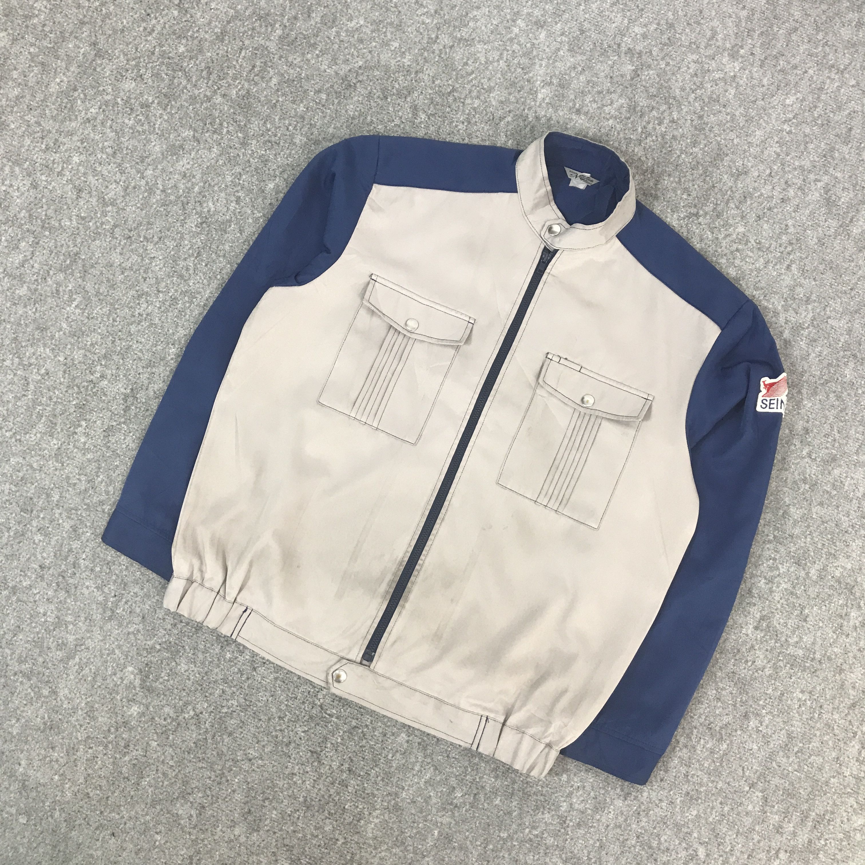 Japanese Brand VINTAGE JAPAN SEINO TRANSPORT WOKING JACKET Size US L / EU 52-54 / 3 - 5 Thumbnail
