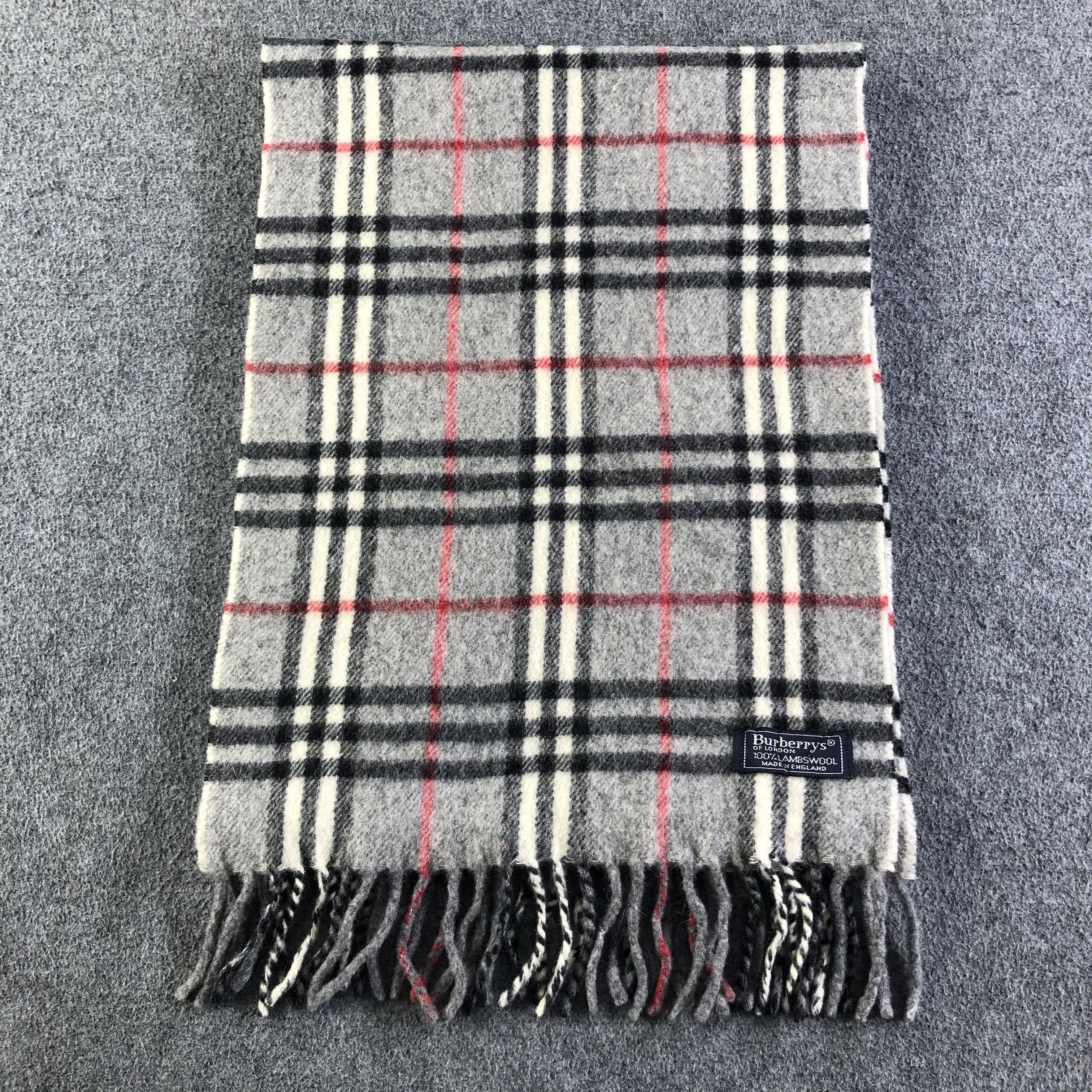 Burberry Burberry Lambswool Scarf / Muffler / Neckwear P134 Size ONE SIZE - 2 Thumbnail