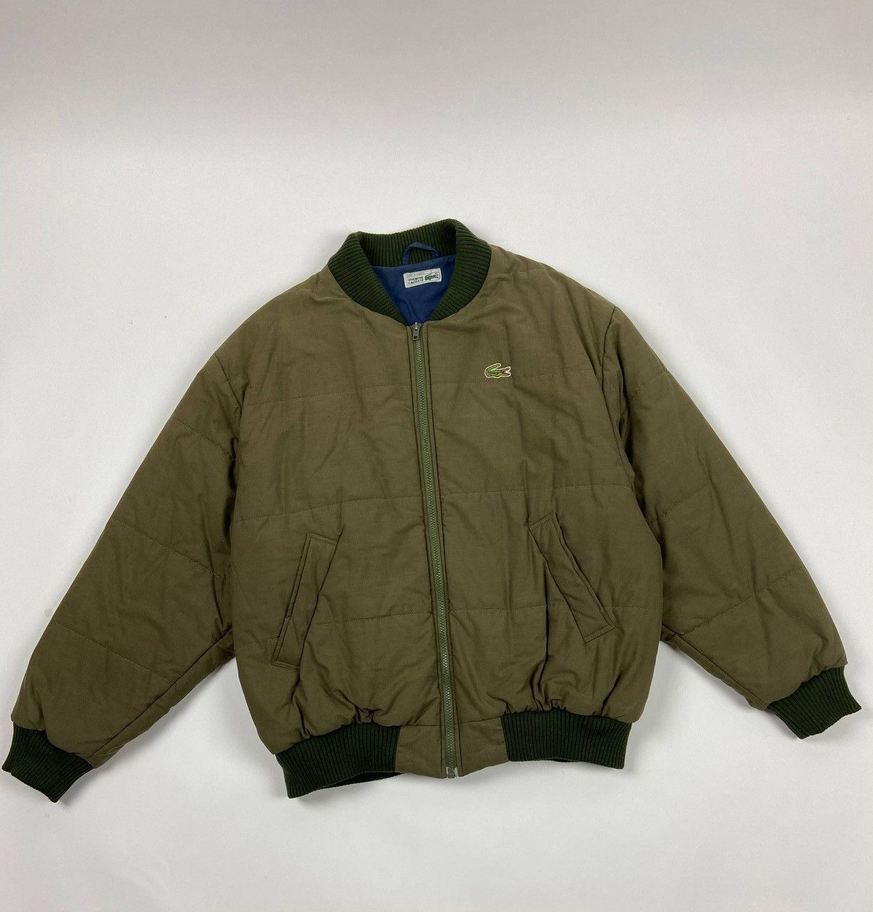 Lacoste Vintage Chemise Lacoste Bomber Jacket Puffer Rare Size US L / EU 52-54 / 3 - 2 Thumbnail