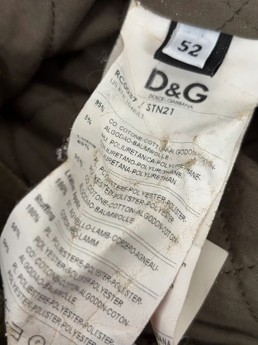 Dolce & Gabbana 2000s Dolce & Gabbana Khaki Green Mutli Pockets Cargo Trench Coat Size US M / EU 48-50 / 2 - 8 Thumbnail