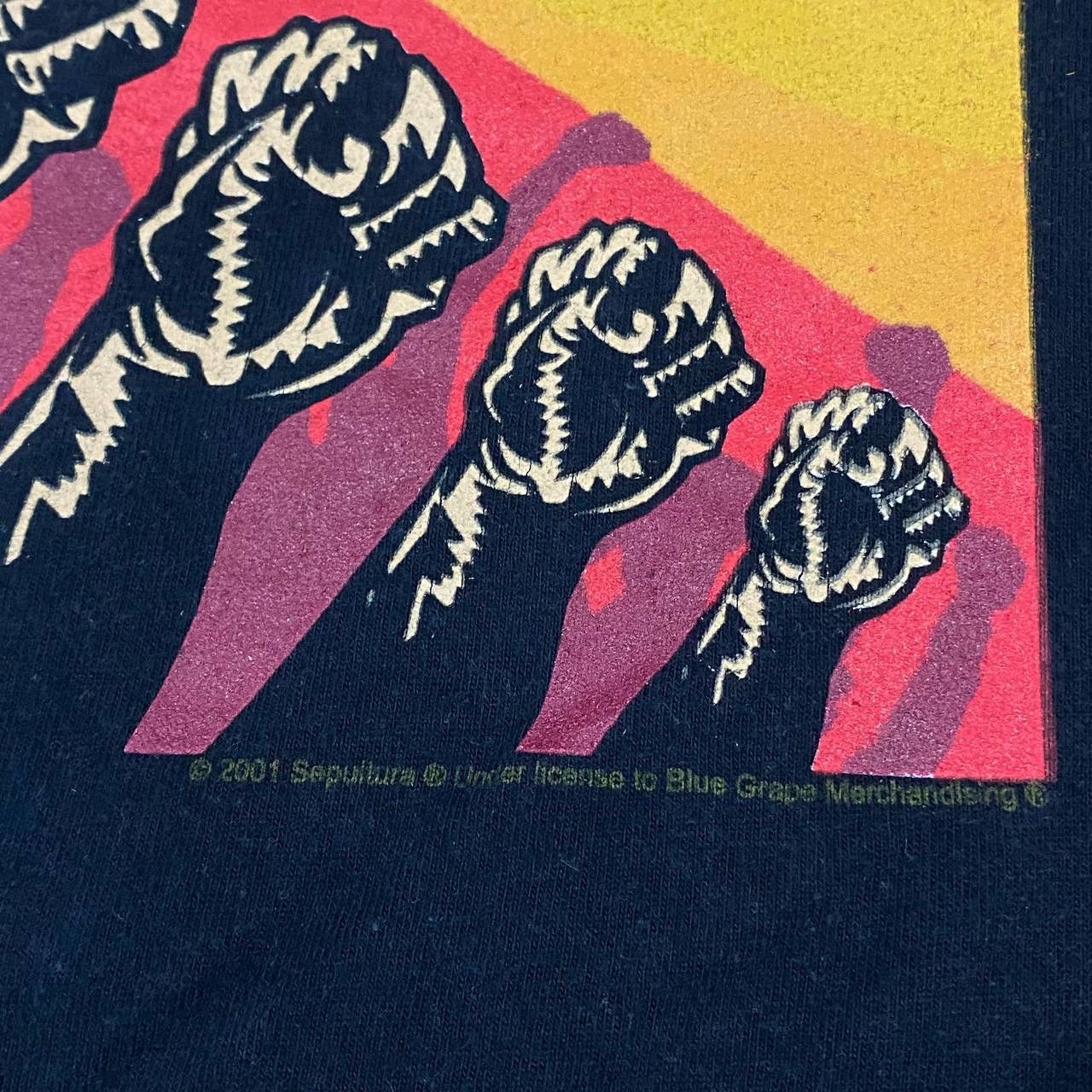 Band Tees Vintage metal band sepultura nation album art cover Size US M / EU 48-50 / 2 - 4 Thumbnail