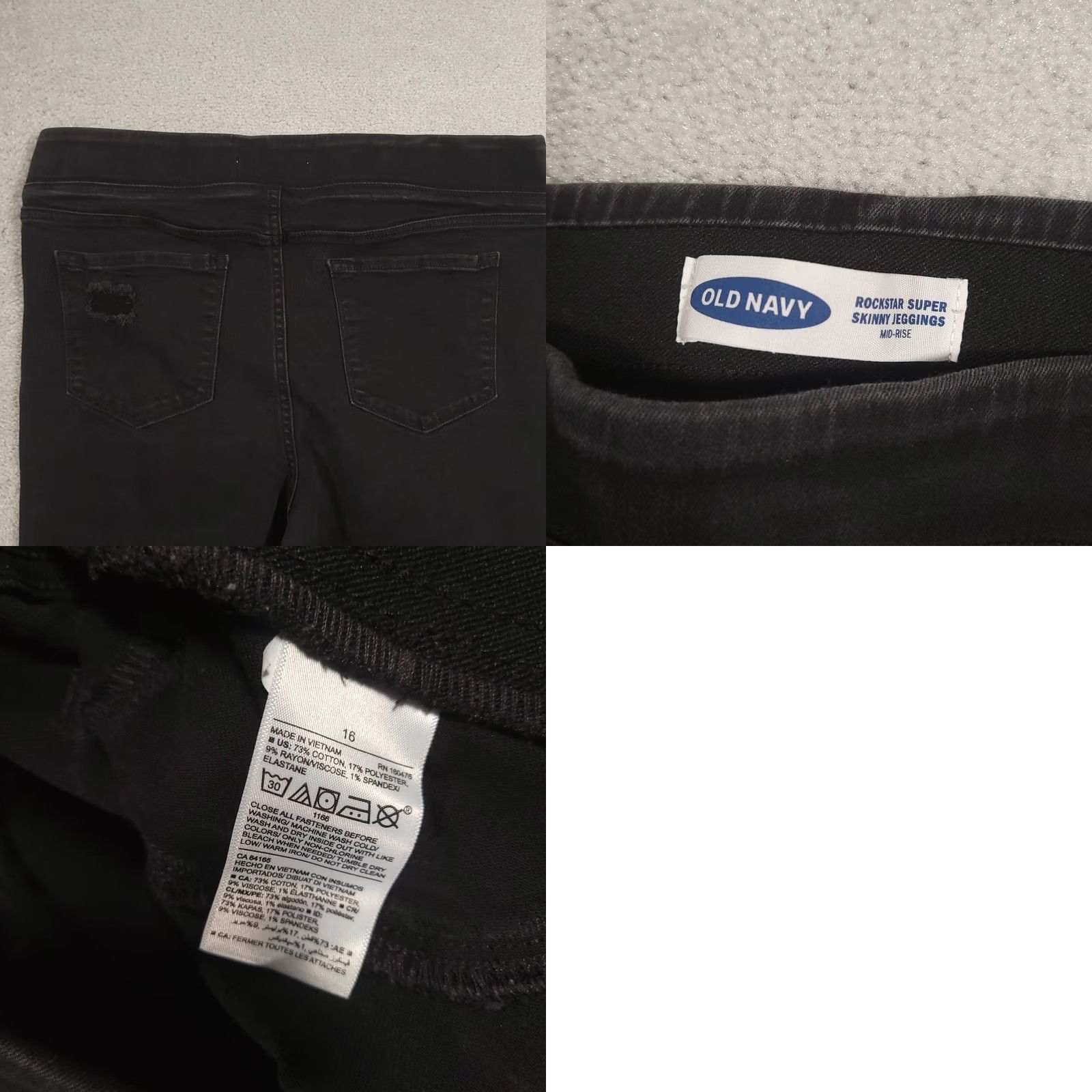 Old Navy VINTAGE No Size 38" / US 16 / IT 52 - 9 Thumbnail