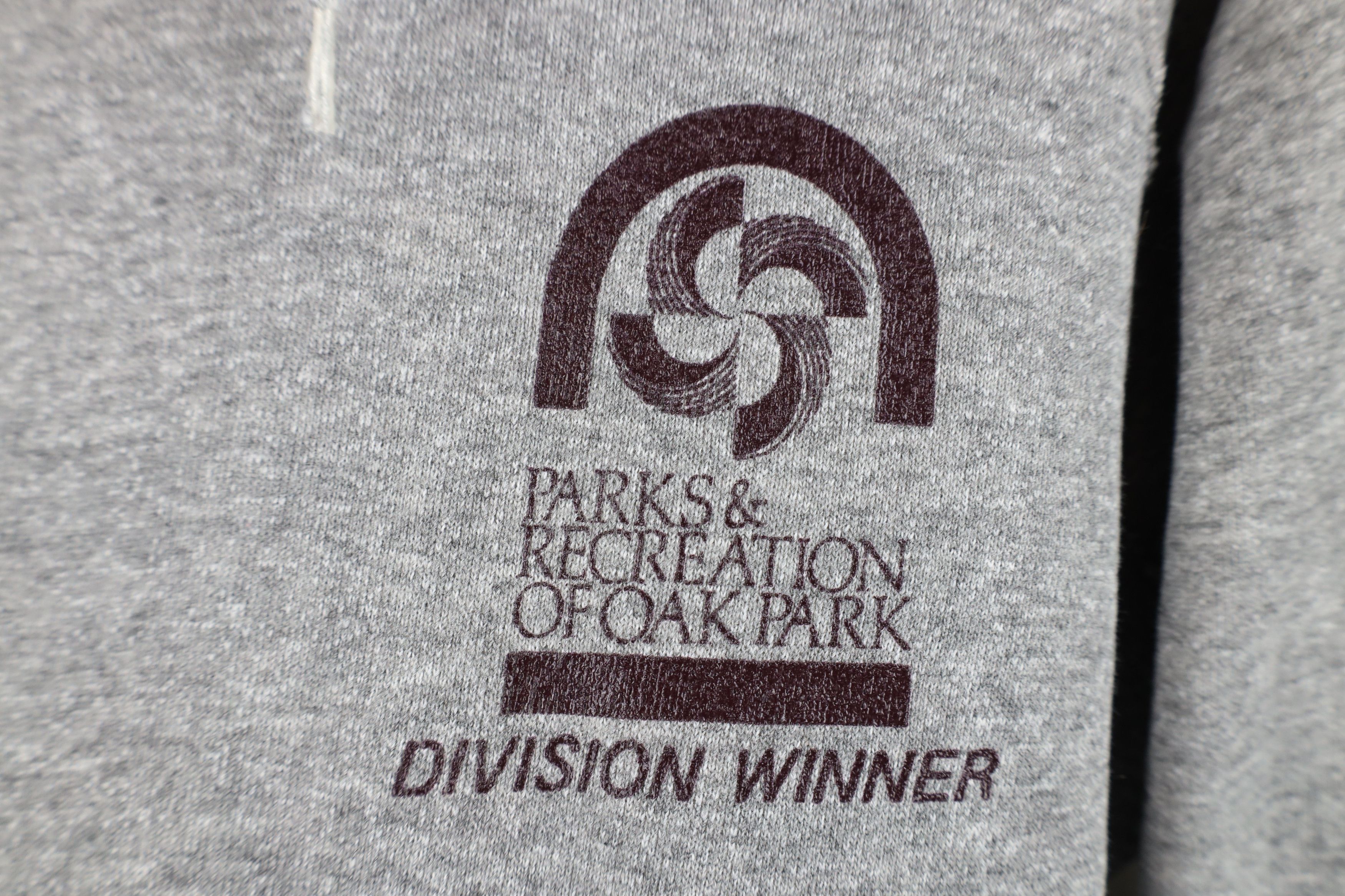 Vintage Vintage 70s Streetwear Parks and Rec Triblend Hoodie USA Size US L / EU 52-54 / 3 - 4 Thumbnail