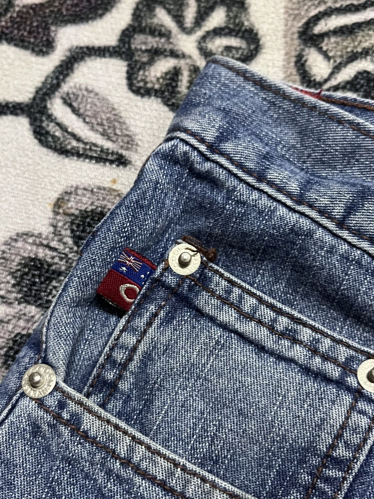 Coogi × Vintage COOGI BLUE DENIM Y2K BAGGYJEANS Size US 36 / EU 52 - 11 Thumbnail