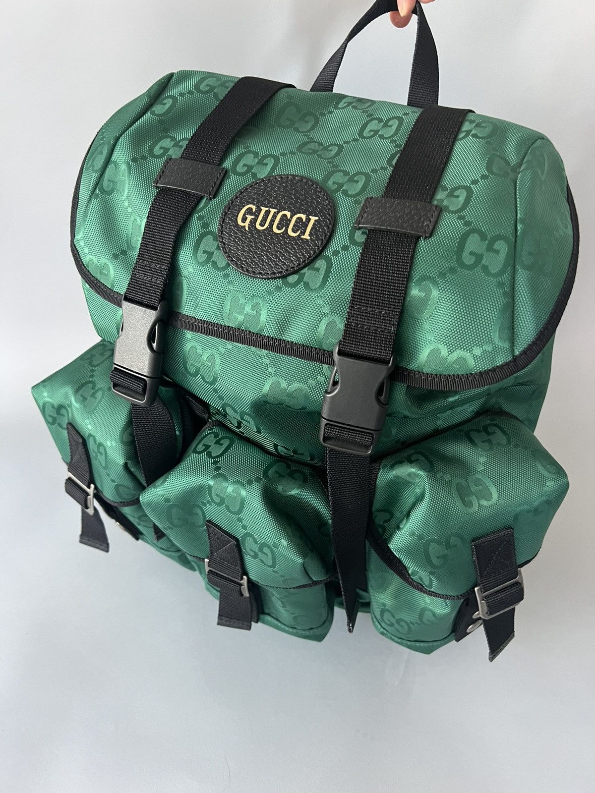 Gucci 💥LIMITED💥Gucci Off The Grid GG Large Nylon Backpack Size ONE SIZE - 4 Thumbnail