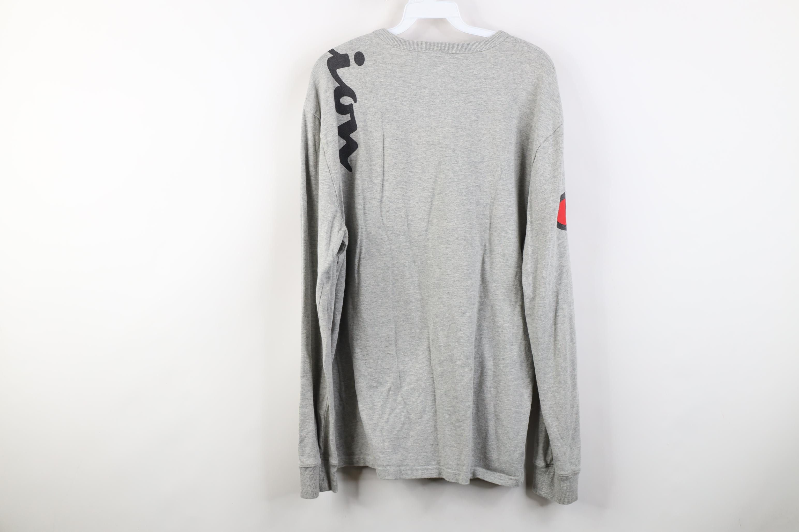Champion Y2K Champion Jumbo Print Long Sleeve T-Shirt Heather Gray Size US L / EU 52-54 / 3 - 12 Thumbnail