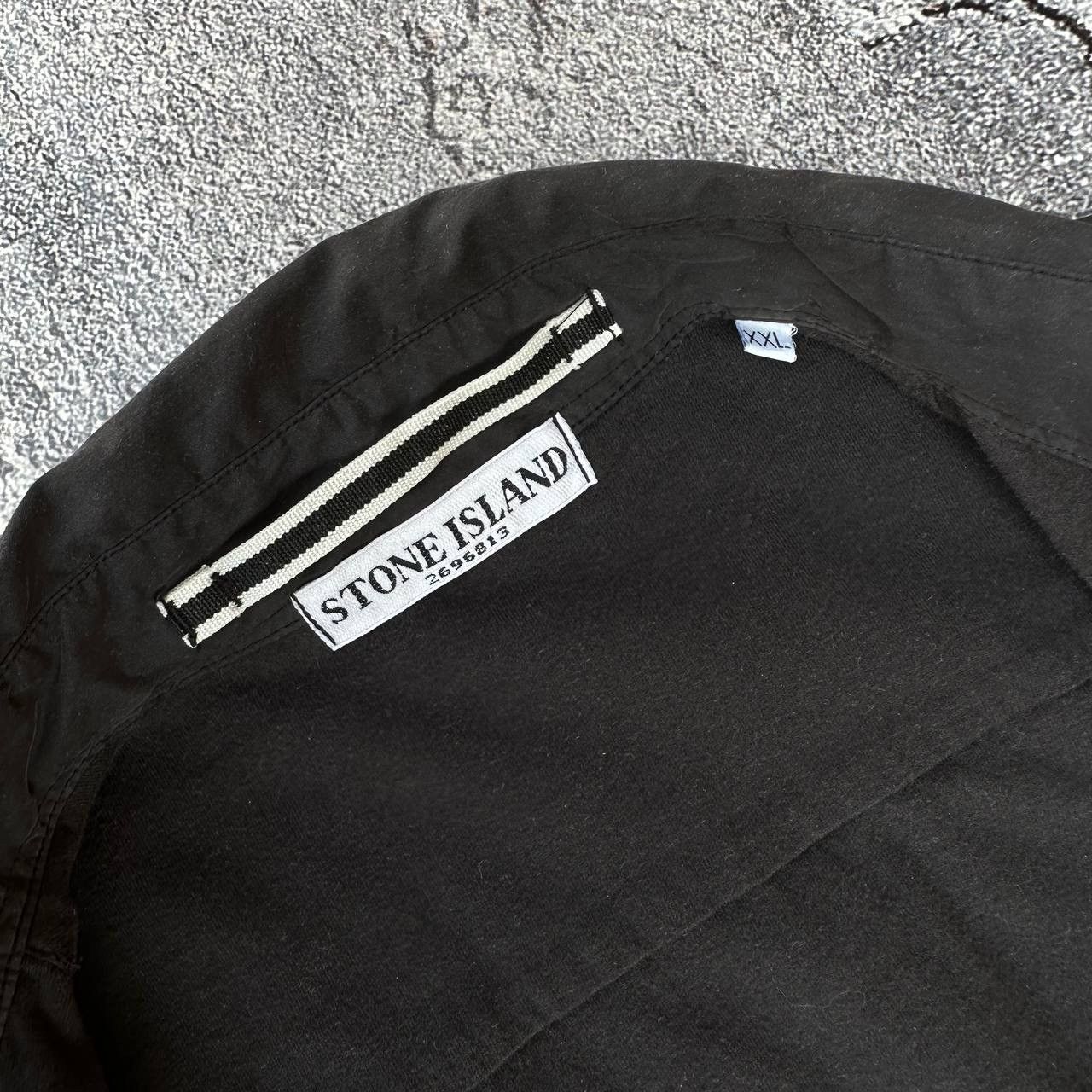 Stone Island Stone Island 2011 Black Cotton Nylon Overshirt Size US XXL / EU 58 / 5 - 9 Thumbnail