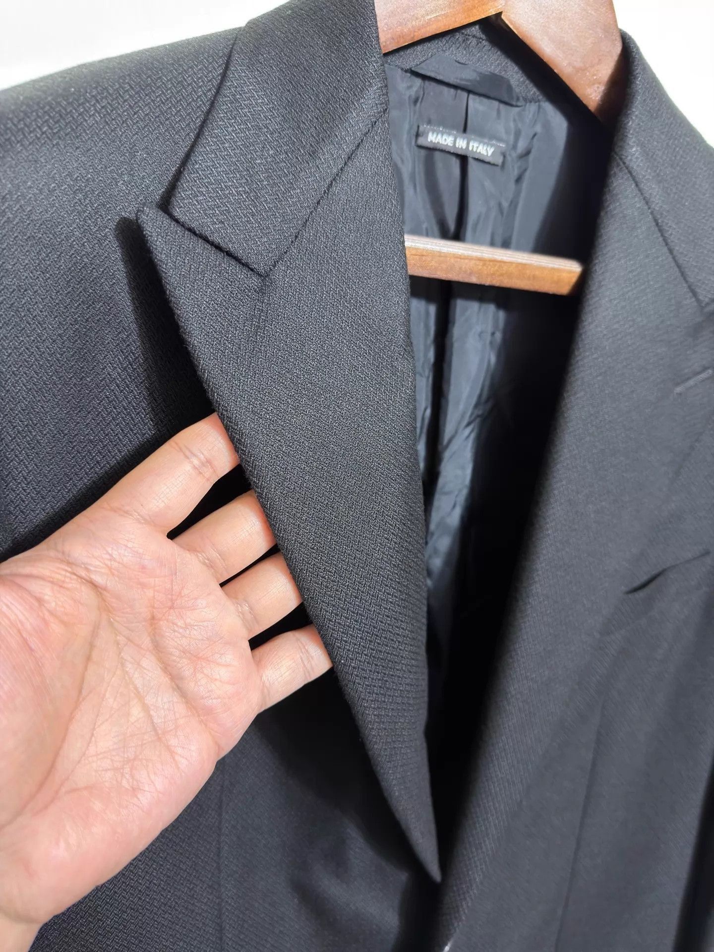 Giorgio Armani Black Single-Breasted Formal Blazer Size US XXS / EU 40 - 3 Thumbnail