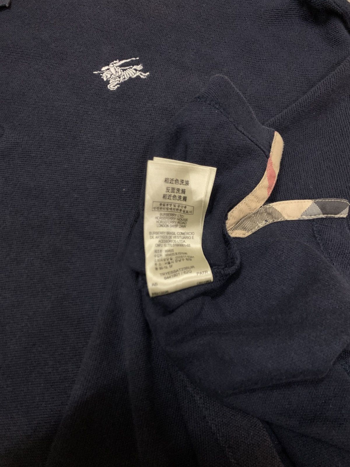 Burberry Burberry Brit Polo tee Size US M / EU 48-50 / 2 - 10 Thumbnail