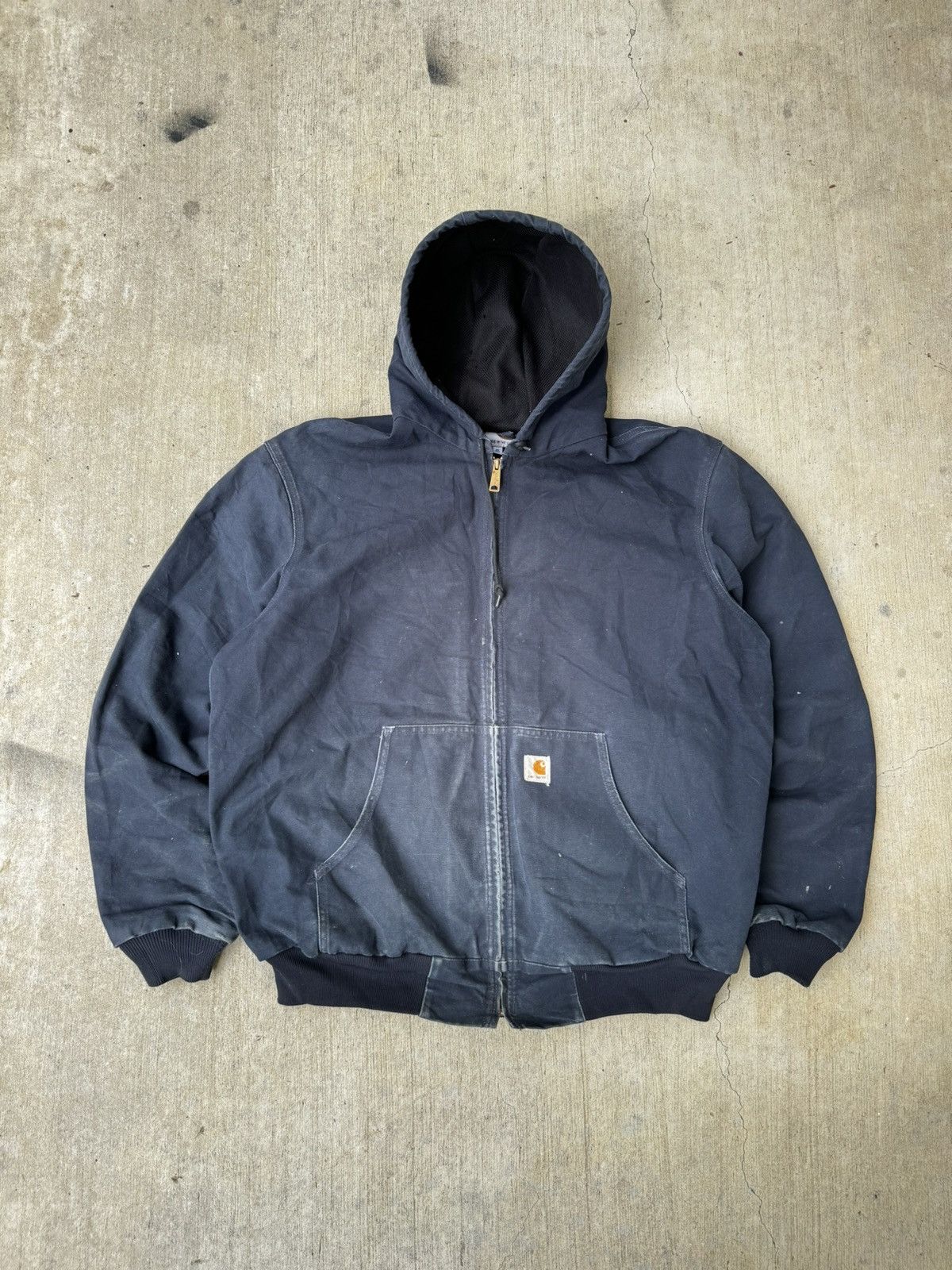 Carhartt × Vintage Vintage navy blue carhartt jacket Size US XL / EU 56 / 4 - 1 Thumbnail