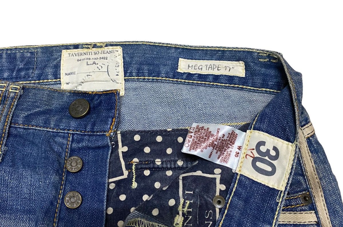 If Six Was Nine × Taverniti Rare Design Vintage Brand Taverniti Jeans 2000s Size US 30 / EU 46 - 7 Thumbnail