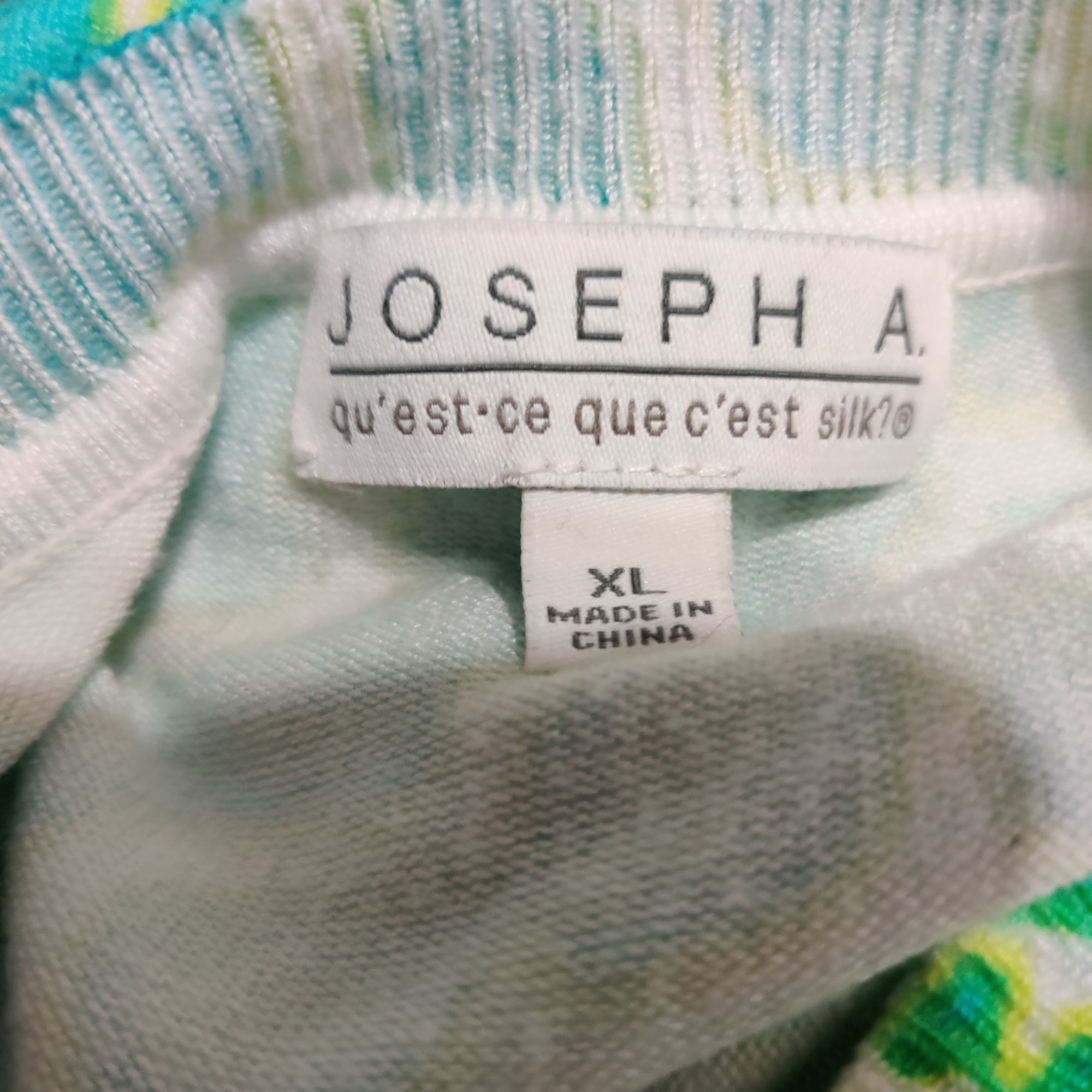 Other Joseph A XL Turquoise Green Abstract Animal Print Sleeveless Size XL / US 12-14 / IT 48-50 - 7 Thumbnail