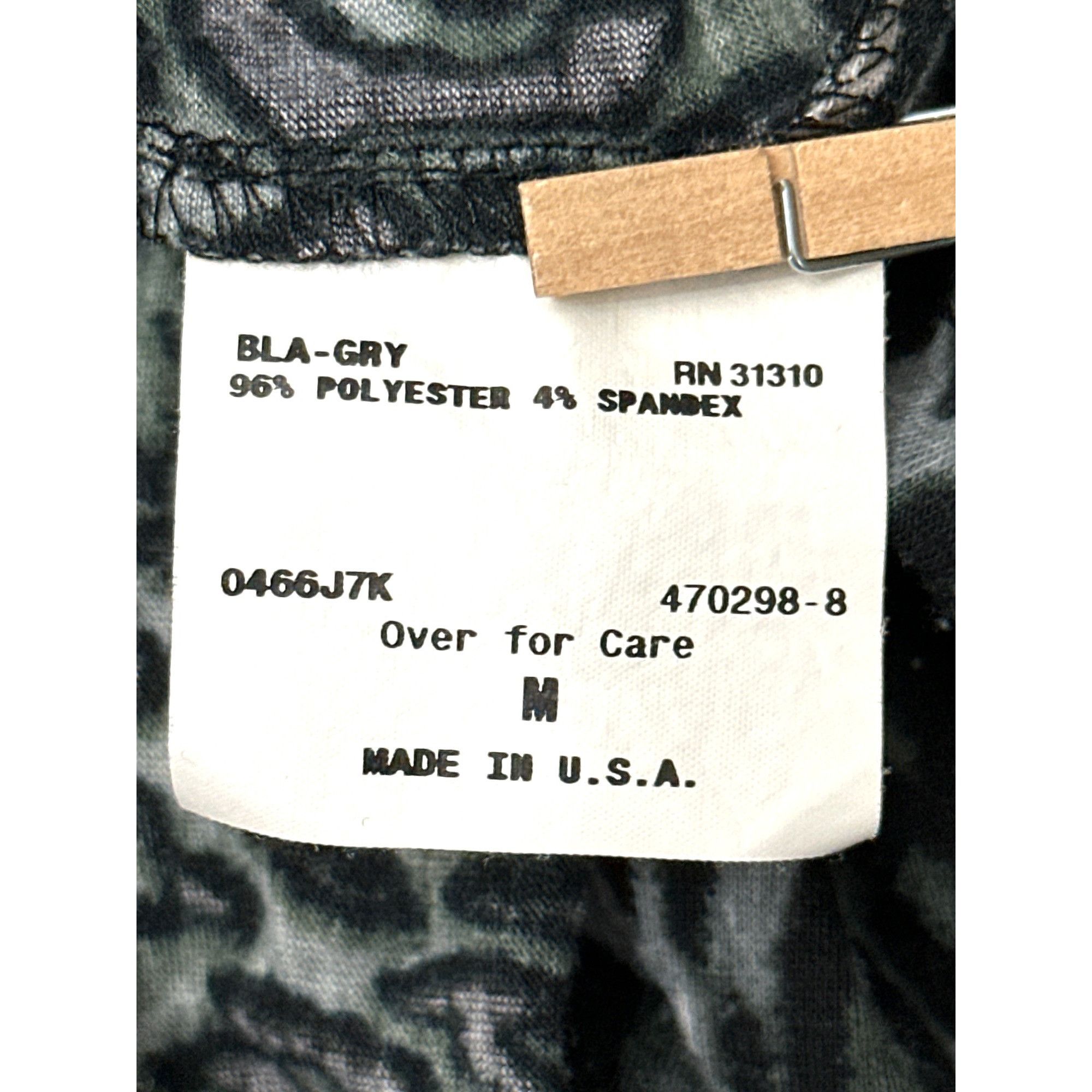 Other AB Studio Leopard Print Cardigan Black Gray Medium Lightweig Size M / US 6-8 / IT 42-44 - 7 Thumbnail