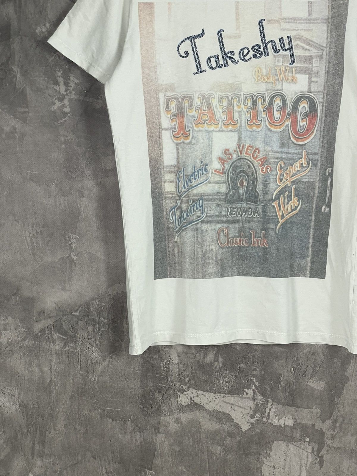 Japanese Brand × Takeshy Kurosawa × Vintage Vintage Takeshy Kurosawa Tattoo T-shirt Japanese Size M Size US M / EU 48-50 / 2 - 5 Thumbnail