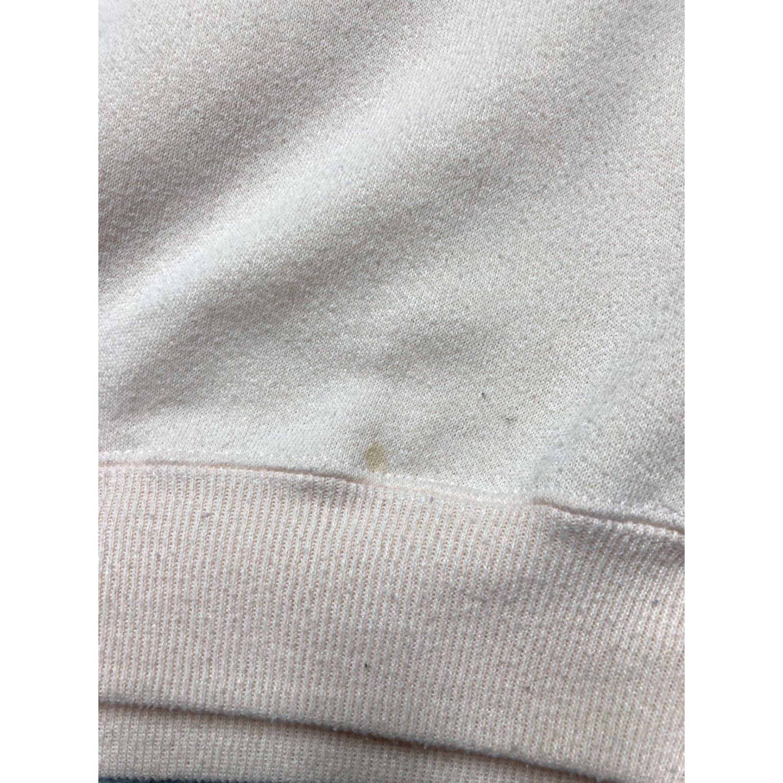 Lee VINTAGE Lee Sweatshirt 90s Crewneck NOS XL Cream Pullover Love is Graphic Patient Kind Gentle Men Men's XL 90s Size US XL / EU 56 / 4 - 8 Thumbnail
