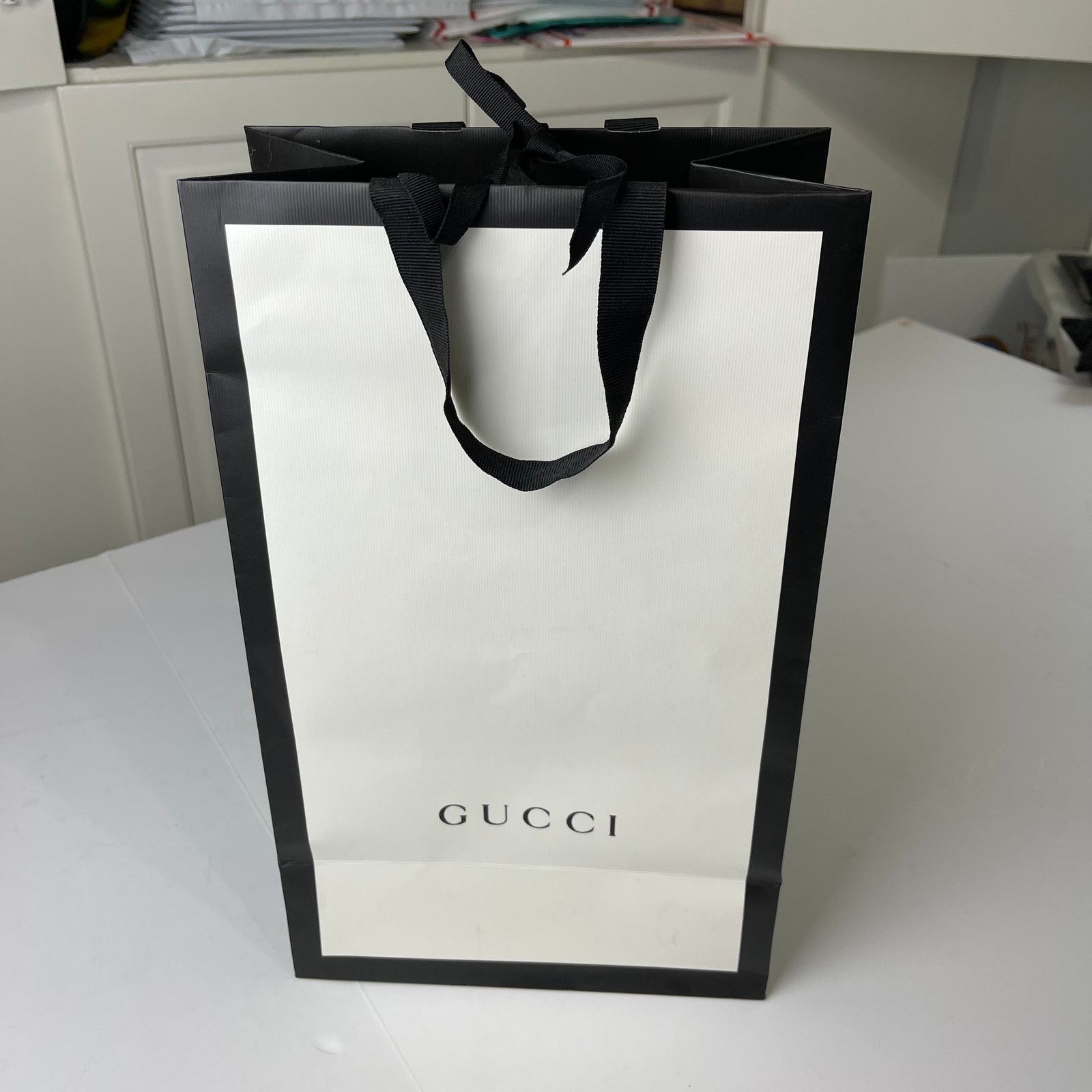 Gucci GUCCI Luxury Edition Empty Gift Shopping Bag, 15" x 9" Size ONE SIZE - 3 Thumbnail