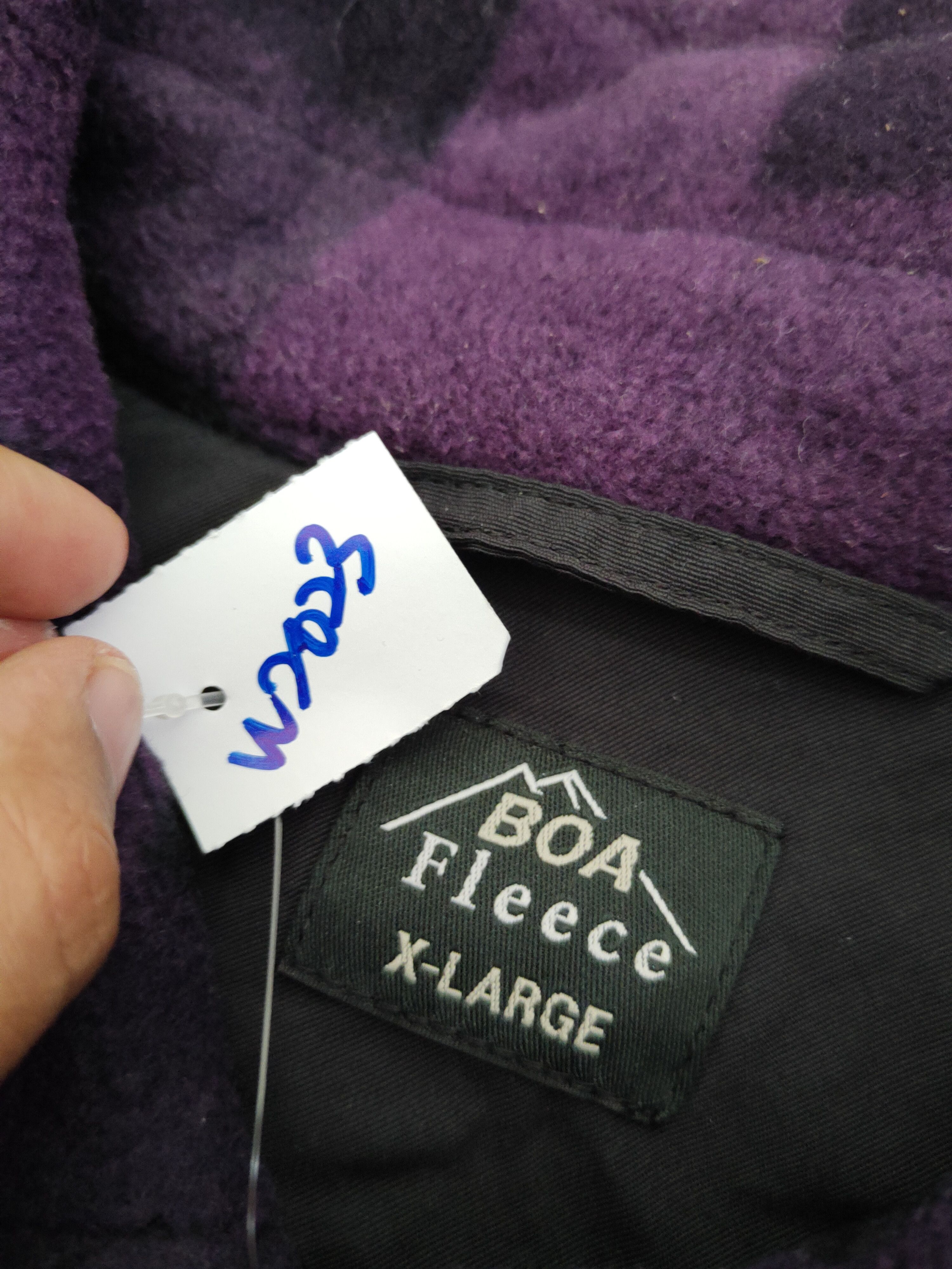 Japanese Brand BoaFleece-Uniqlo Purple Wool Sweaters #W2023 Size US XL / EU 56 / 4 - 12 Thumbnail
