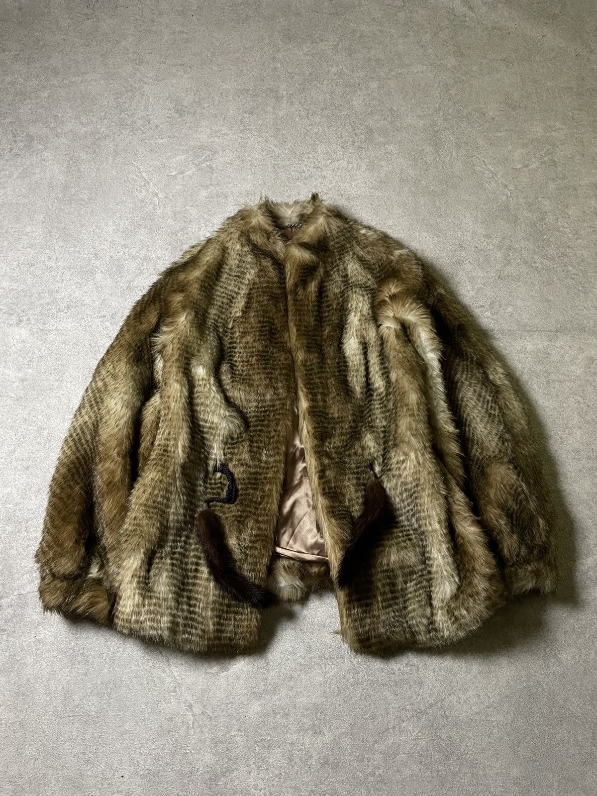 If Six Was Nine Y2K LGB IfSixWasNine Style Faux Leather Fur Zip Jacket Size US M / EU 48-50 / 2 - 2 Thumbnail