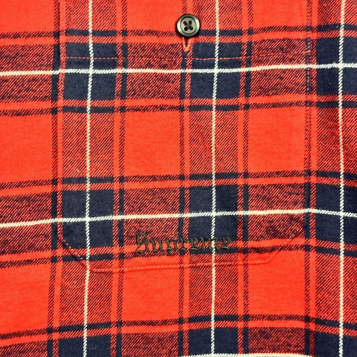 Supreme SUPREME PLAID CHECKED RED FUR HOOD LINED JACKET SIZE L NEW Size US L / EU 52-54 / 3 - 4 Thumbnail