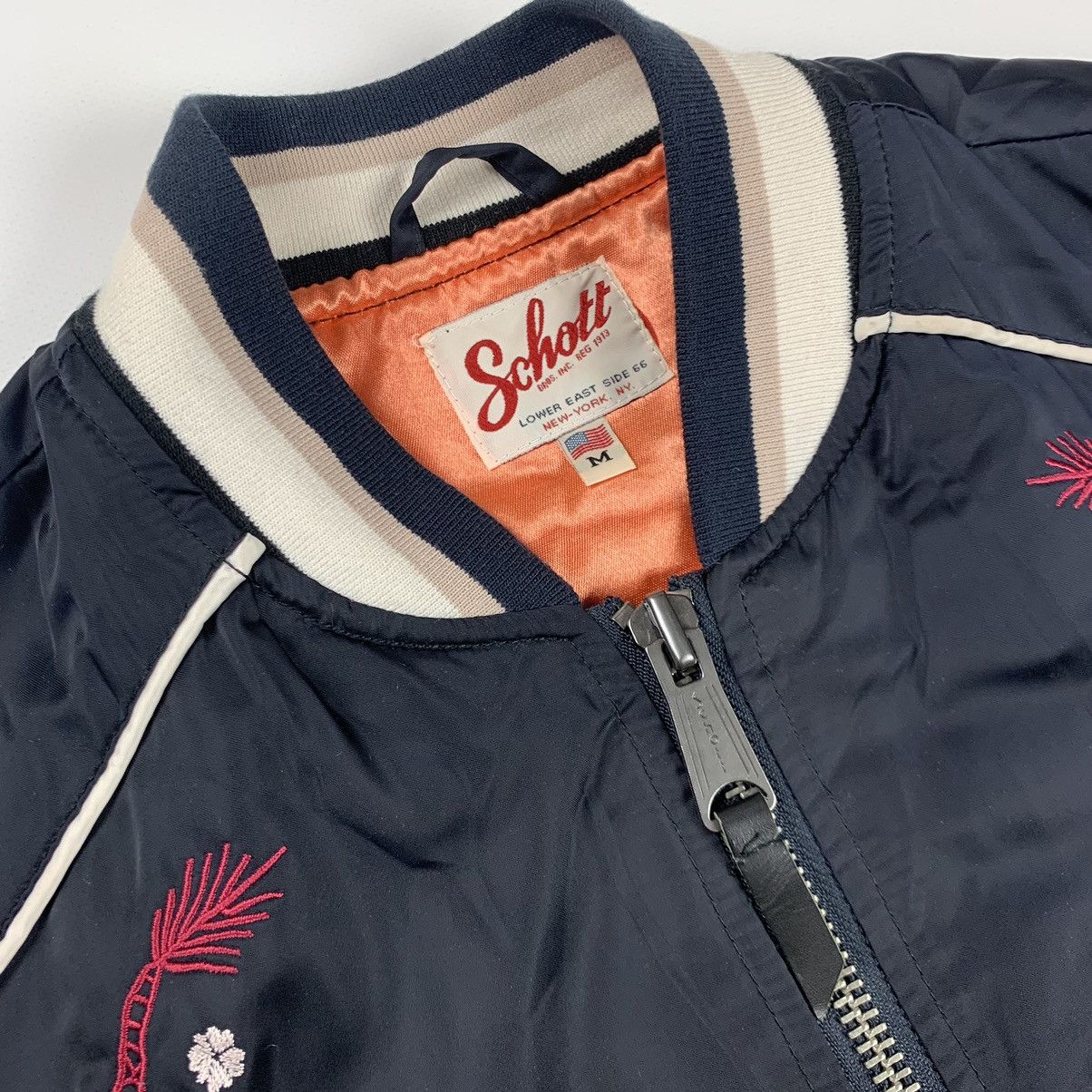 Japanese Brand × Schott Schott NYC “Airborne Japan” flight bomber jacket wmns Size M / US 6-8 / IT 42-44 - 4 Thumbnail