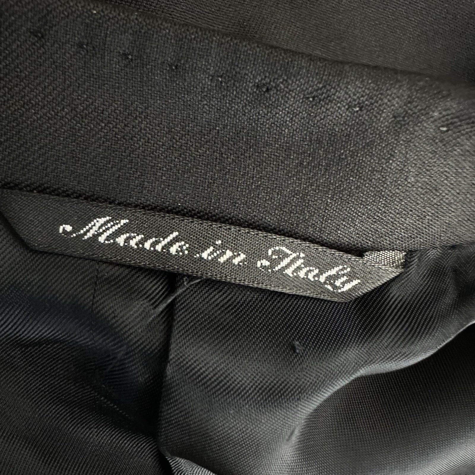 Canali canali wool black 3 button blazer sports coat Size 54 R Size 54R - 4 Thumbnail