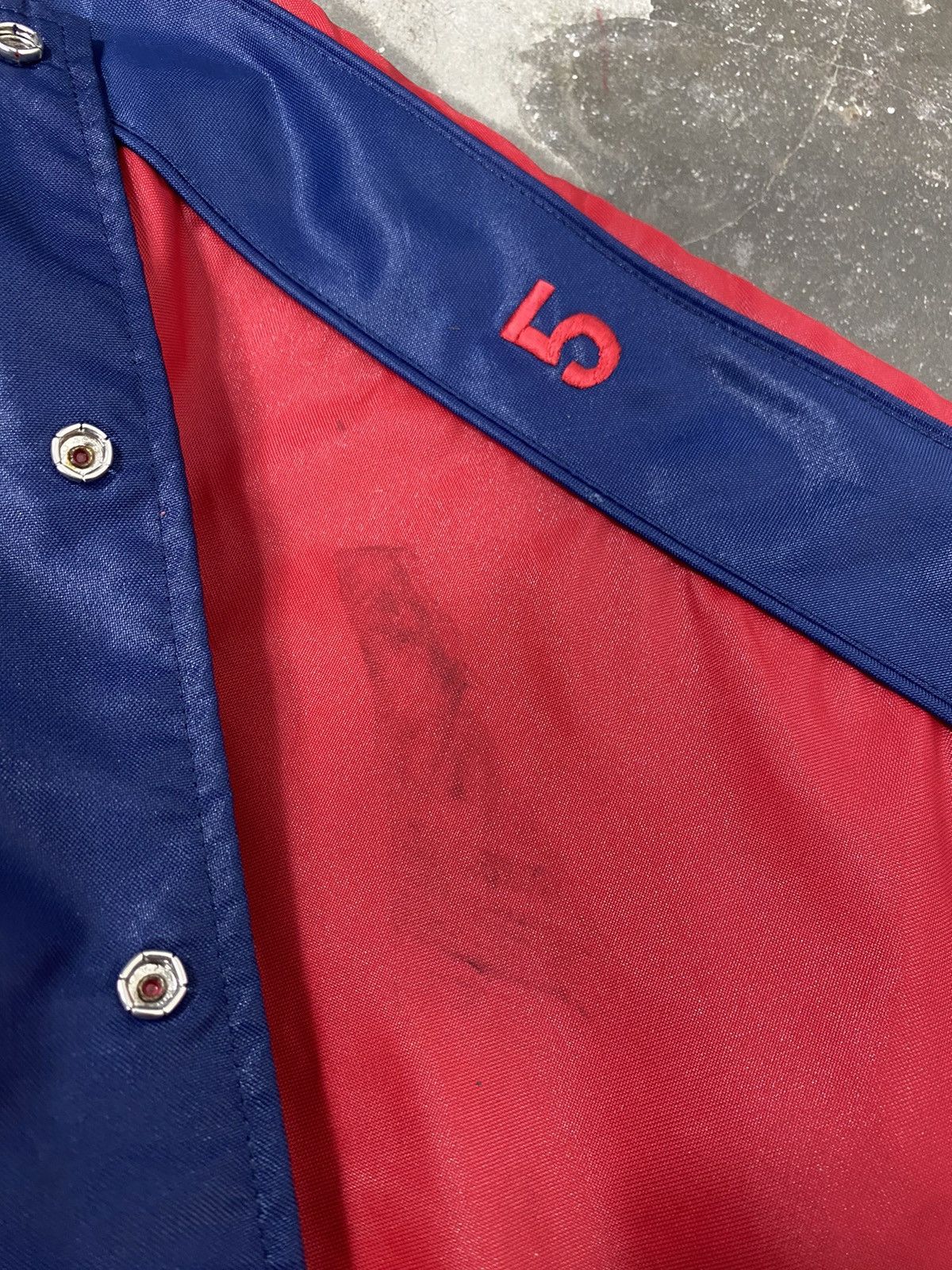 Descente × Vintage A12 🇯🇵 Rare - Vintage The Best by Descente Varsity Jacket Size US L / EU 52-54 / 3 - 18 Thumbnail