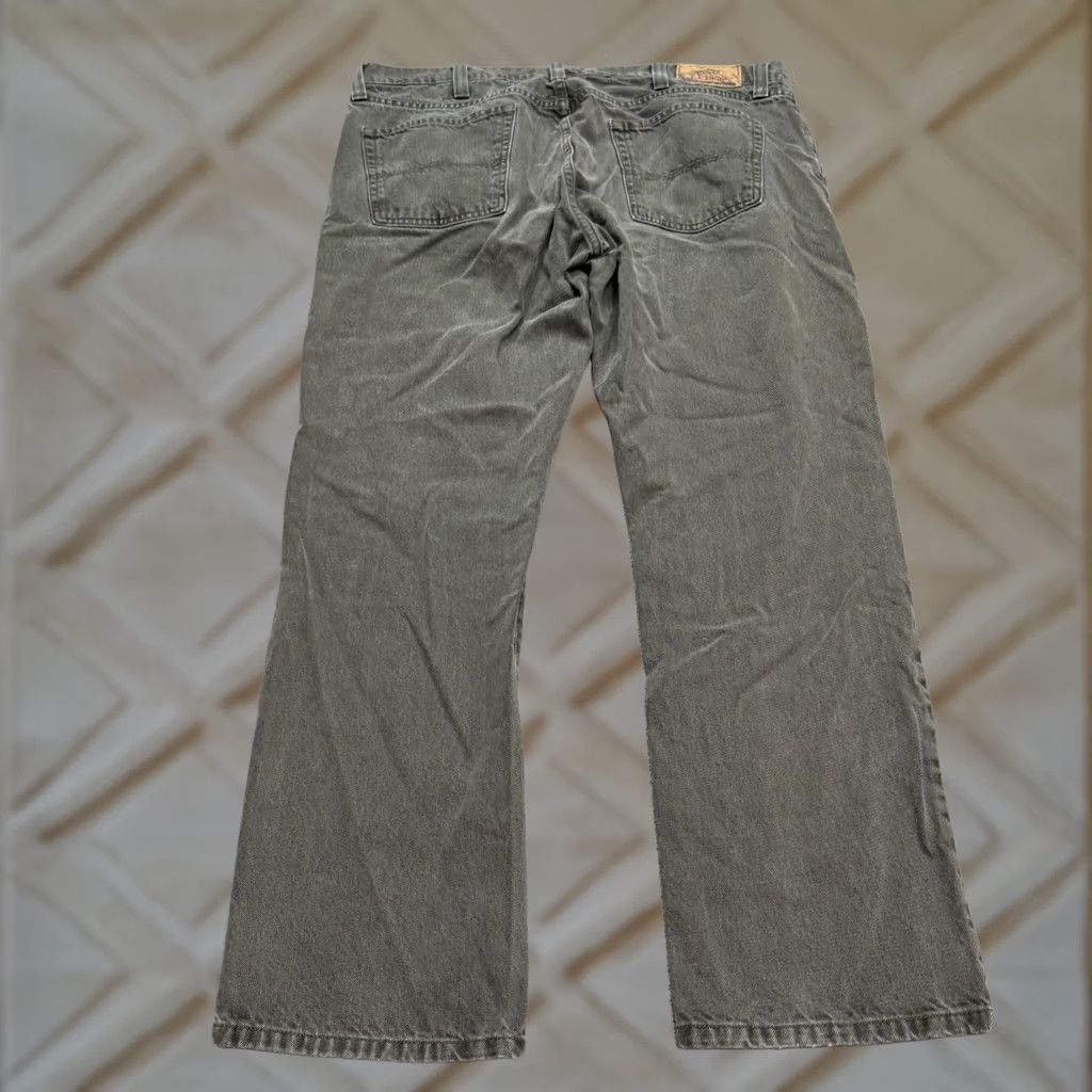 Vintage L.L. Bean Jeans Straight Denim 38x30 Green 100% Cotton Mens Regular Classic Fit Size US 38 / EU 54 - 1 Thumbnail
