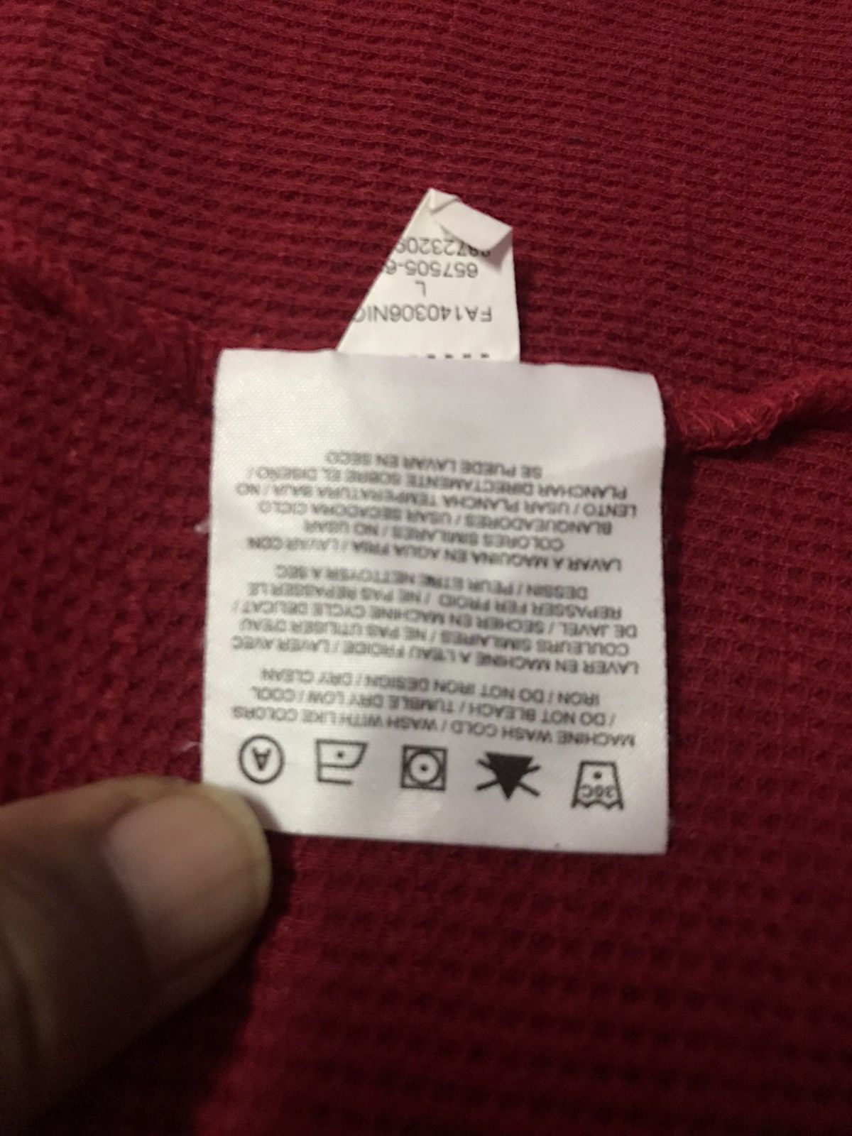 Jordan Brand Air Jordan Long Sleeves Size L Size US L / EU 52-54 / 3 - 6 Thumbnail