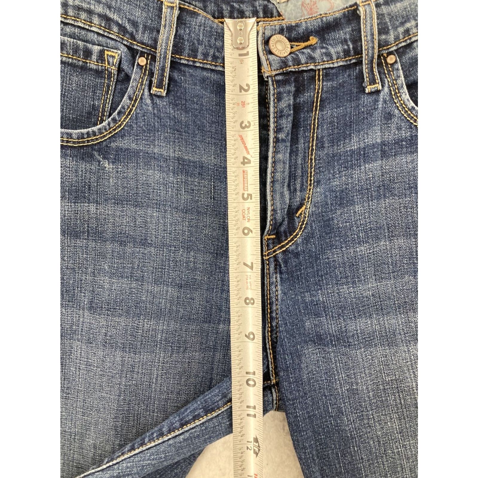 Levi's Levi's Women's Blue Mid Rise Cropped Jeans Size 10 Regular Size 32" / US 10 / IT 46 - 6 Thumbnail