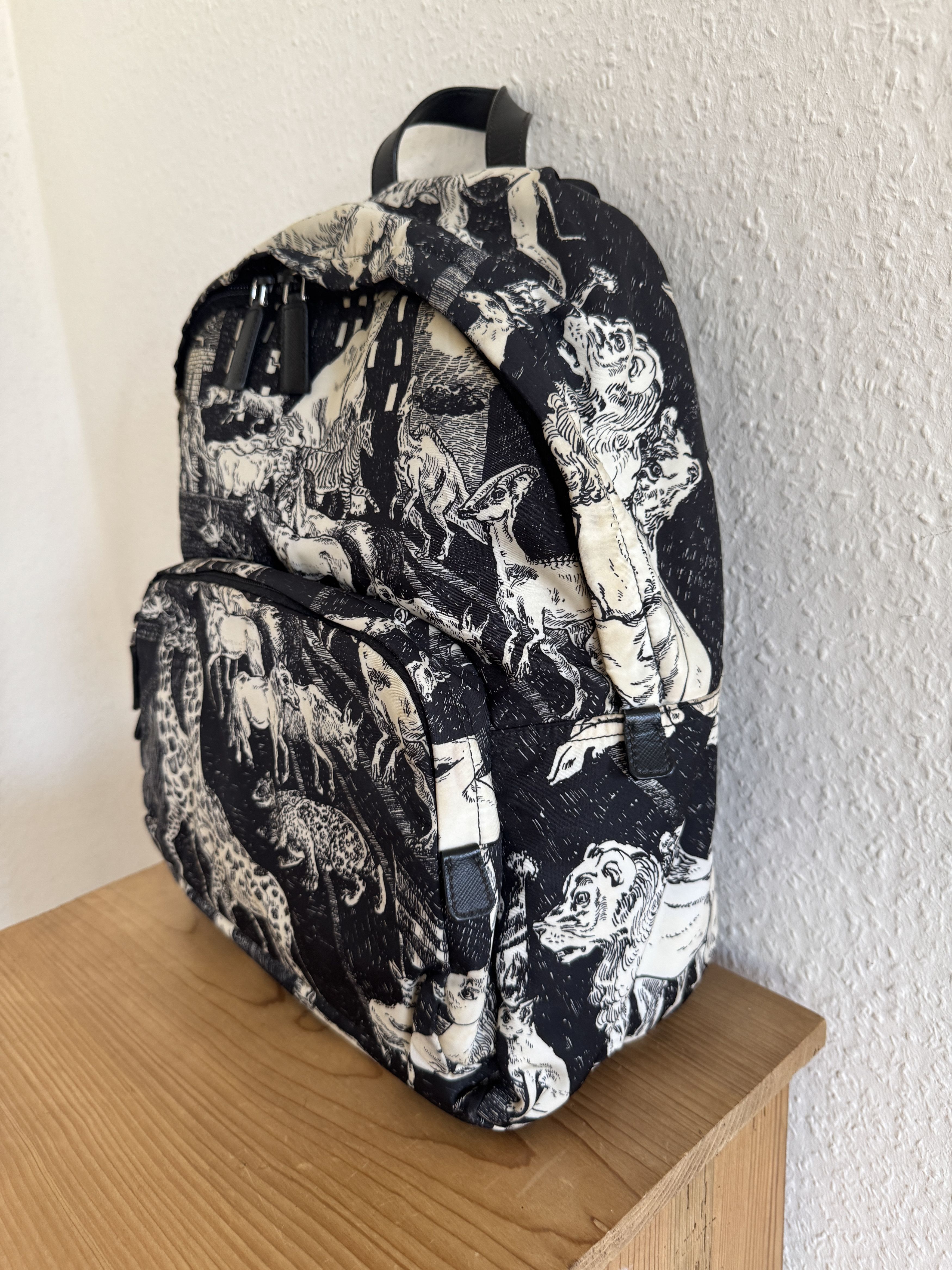 Prada Christophe Chemin Survival Utopia Print Backpack Size ONE SIZE - 2 Thumbnail