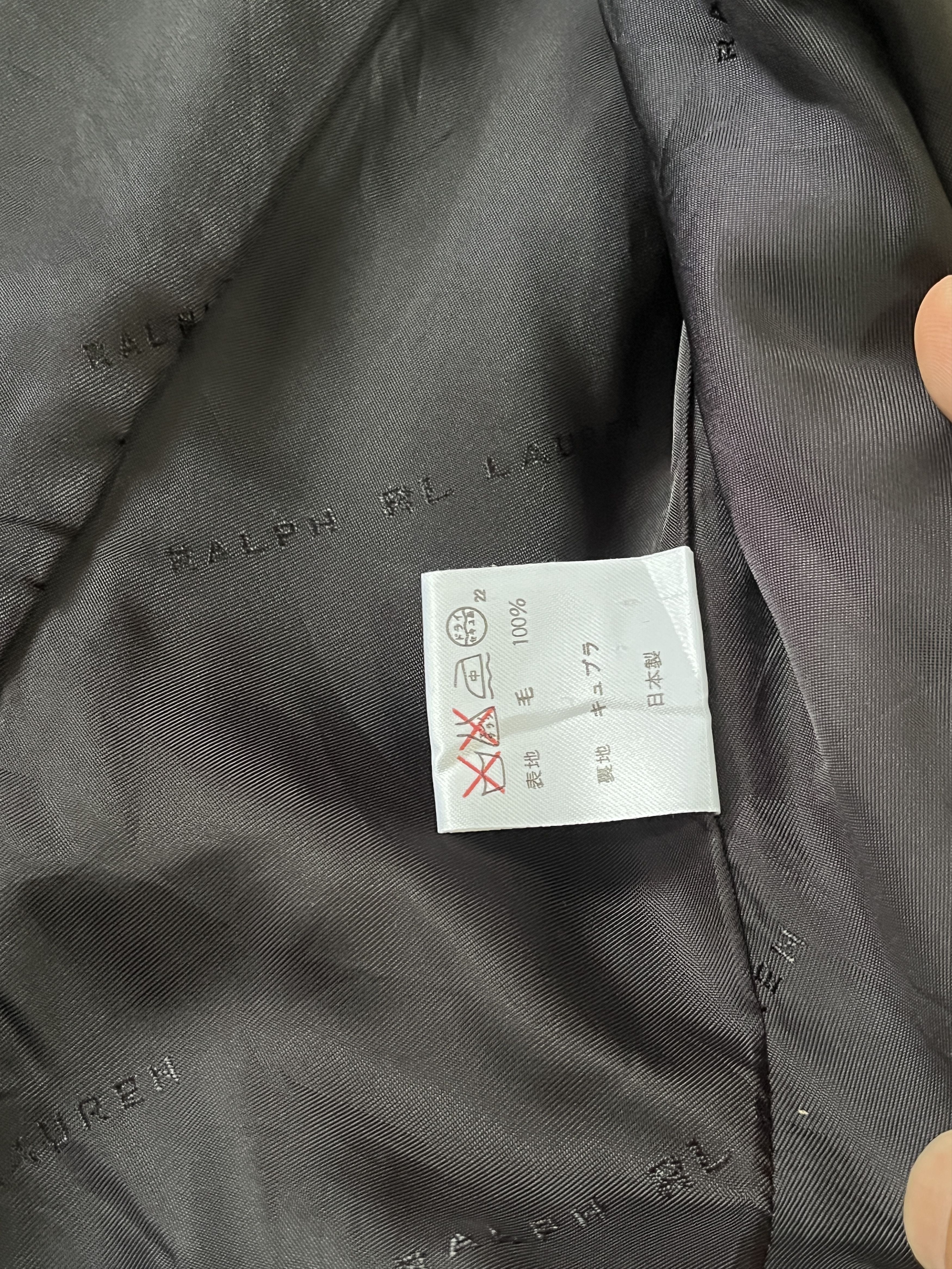 Ralph Lauren Ralph Lauren RL Black Wool Blazer Size M / US 6-8 / IT 42-44 - 13 Thumbnail