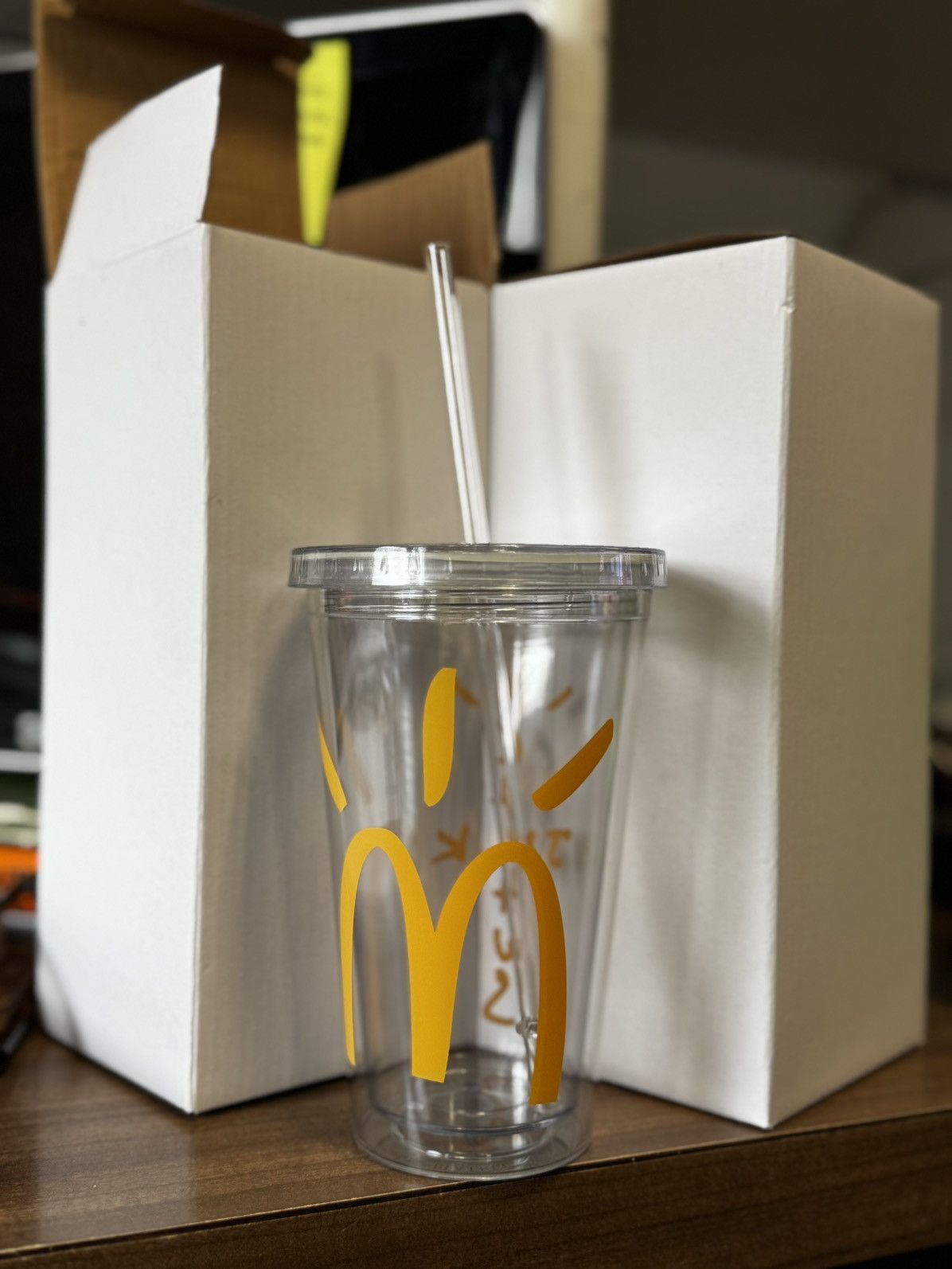 Travis Scott Travis Scott Cactus Jack x McDonalds arches clear cup Size ONE SIZE - 2 Thumbnail