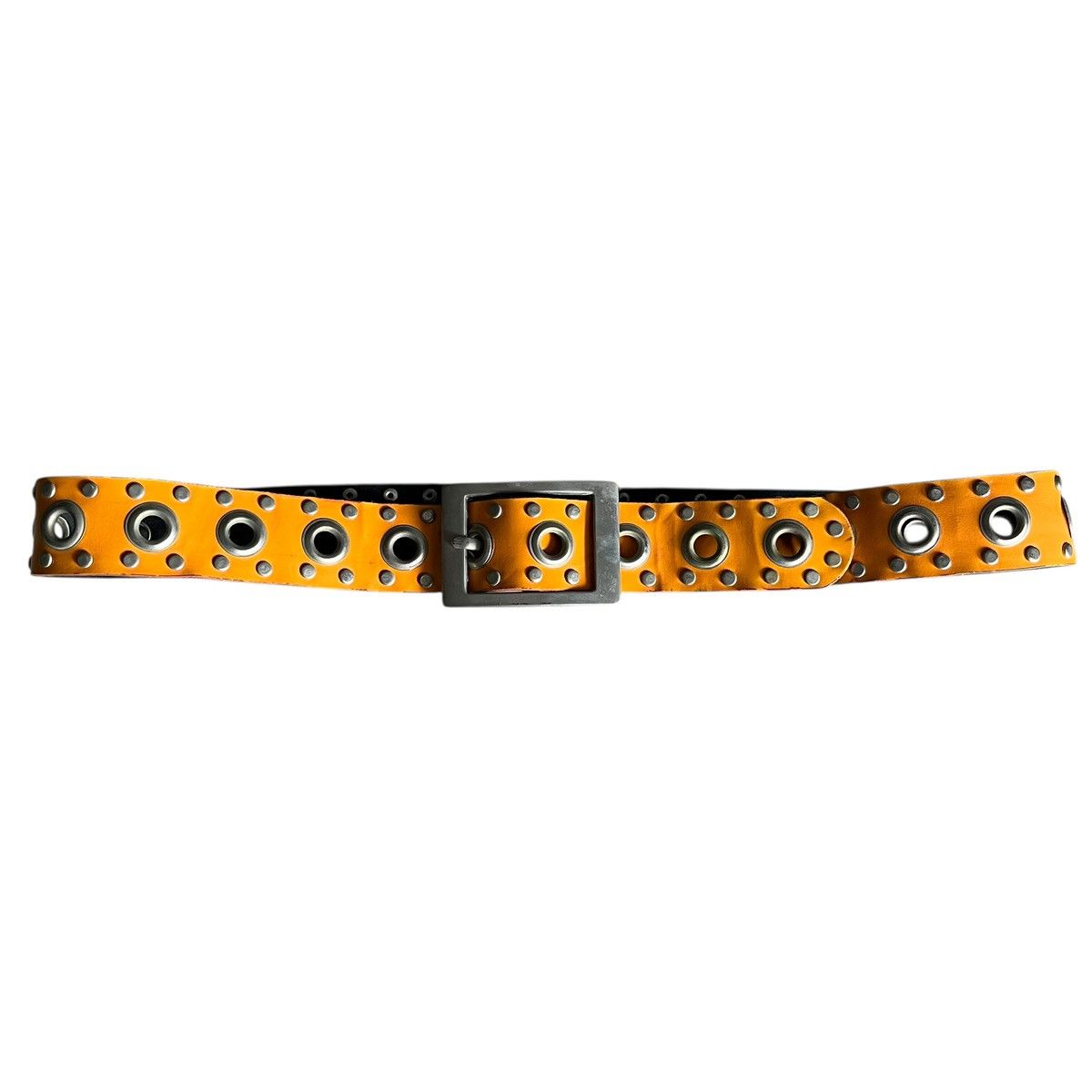 Hysteric Glamour 📢SENDOFFER📢 Japanese Y2K Full Metal Studded Belt Size 32 - 6 Thumbnail