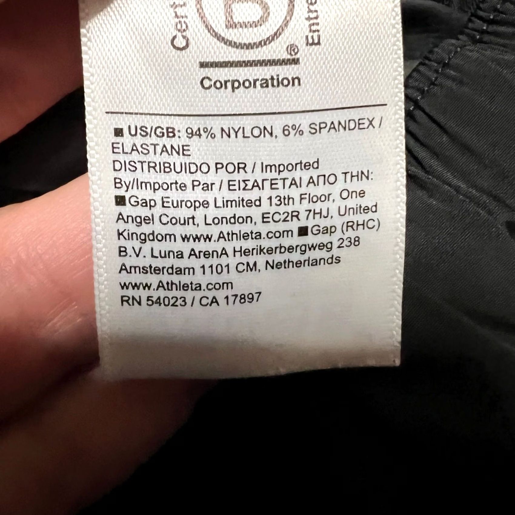 Athleta Athleta Rise Pants Womens Large Black Baggy Travel Zip Pockets Stretch Ladies L Track Pants Women Size 36" / US 14 / IT 50 - 6 Thumbnail