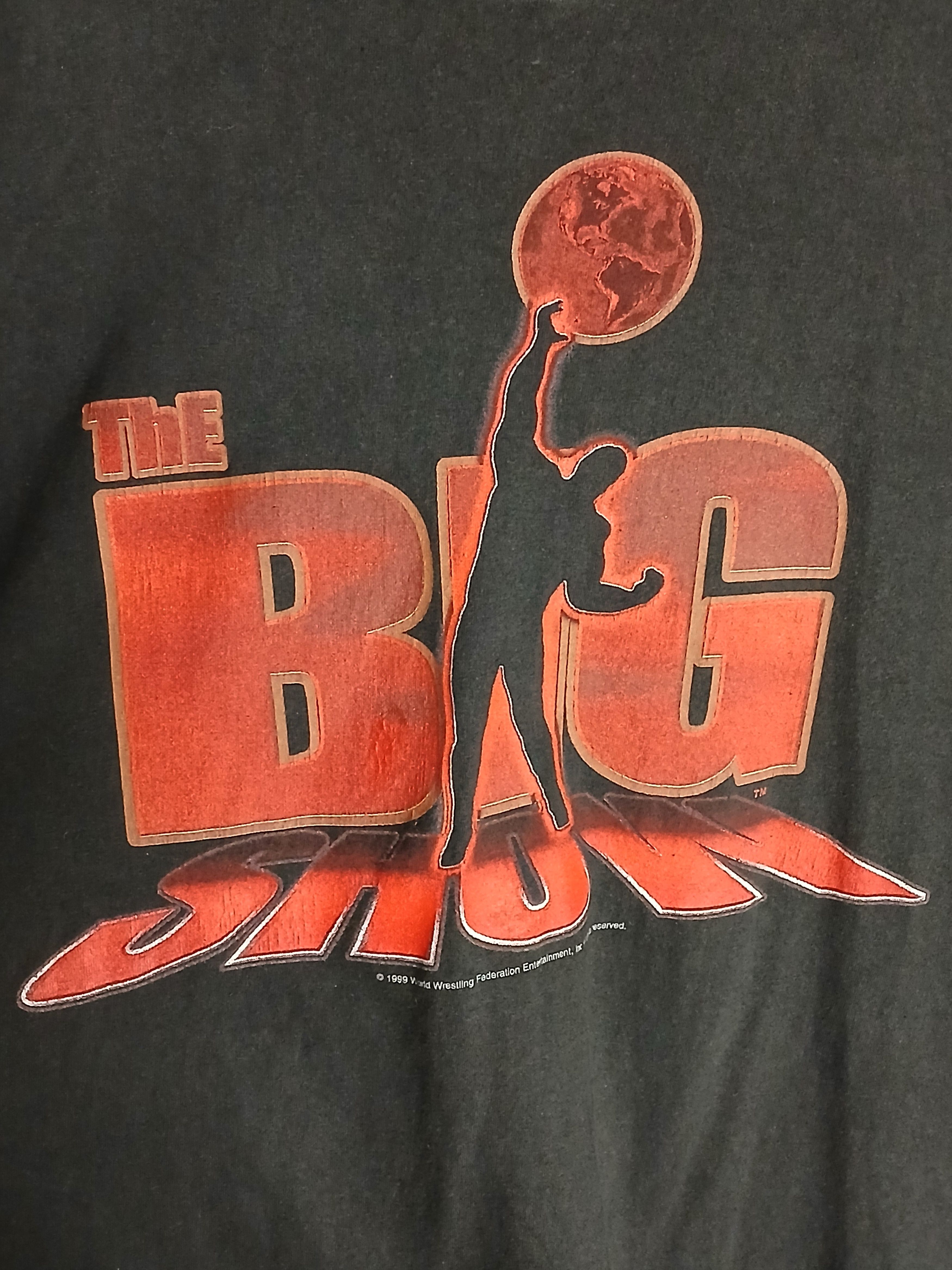 Vintage × WWE × WWF Vintage 1999 Big Show Wrestling T-Shirt Size US XL / EU 56 / 4 - 3 Thumbnail