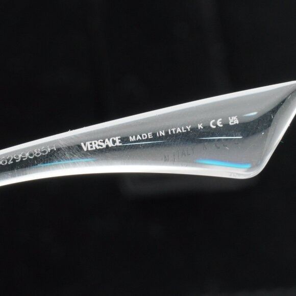 Versace Versace VE4461 148/6V Sunglasses Crystal Shield Frame Size ONE SIZE - 7 Thumbnail